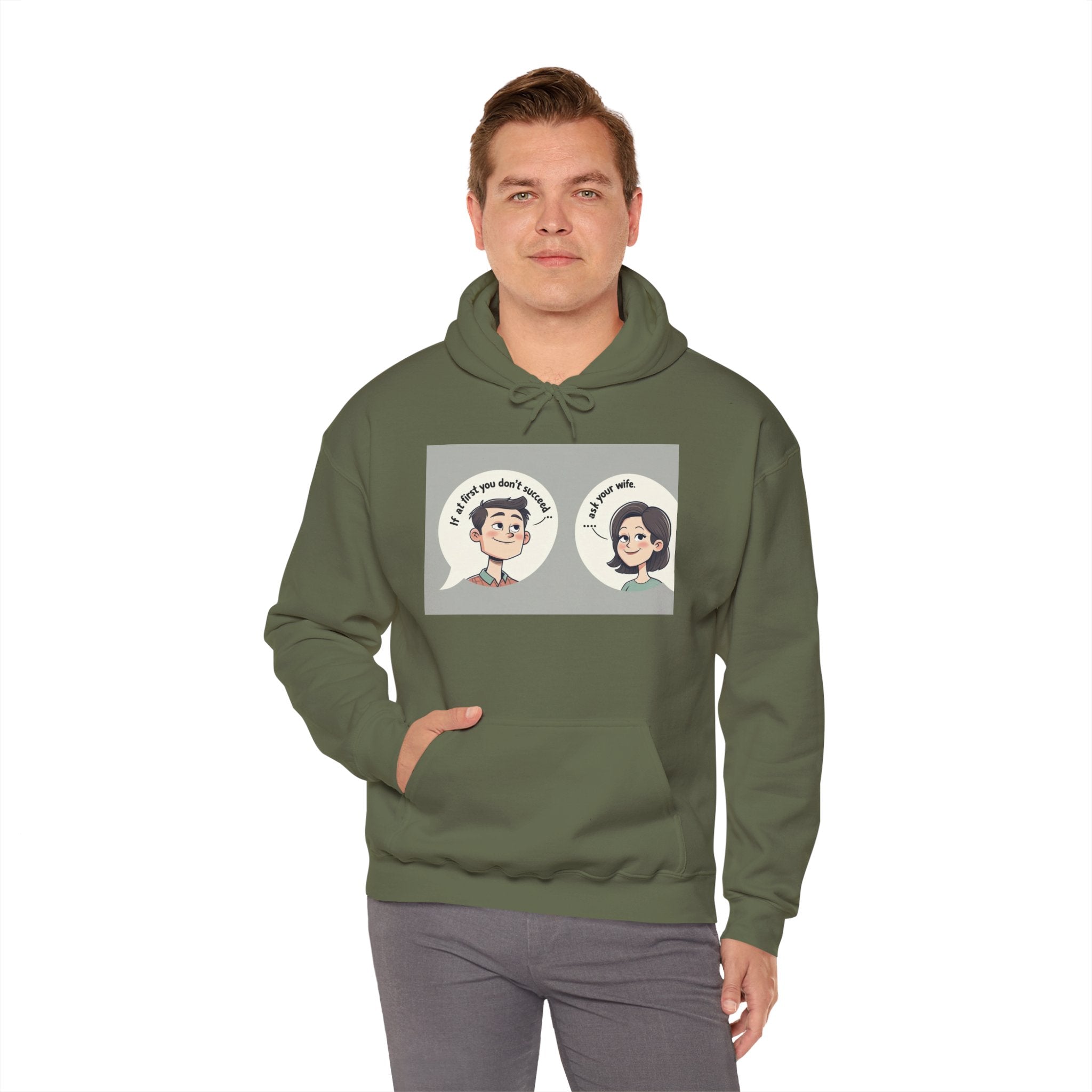 Whimsical Conversation Hoodie - Fun Sweatshirt for Friends, Cozy Gift, Casual Wear, Graphic Pullover, Unisex Apparel