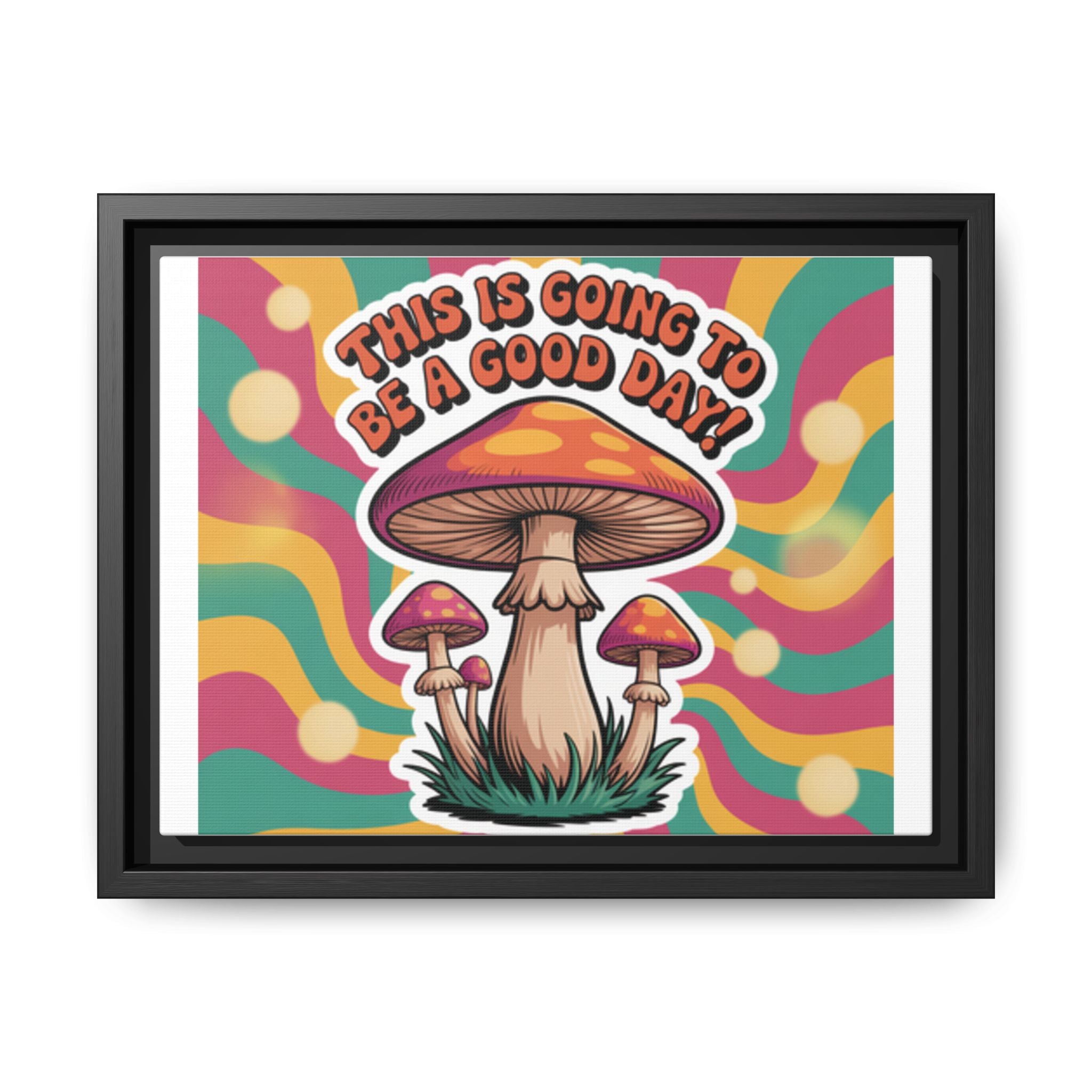 Colorful Framed Canvas Art - "This Is Going To Be A Good Day!" - Positive Vibe Decor, Wall Art for Home, Gift for Friends, Happy Day [...]
