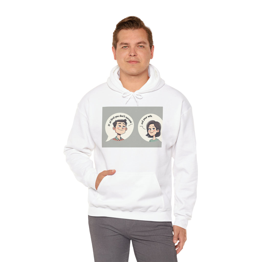Whimsical Conversation Hoodie - Fun Sweatshirt for Friends, Cozy Gift, Casual Wear, Graphic Pullover, Unisex Apparel