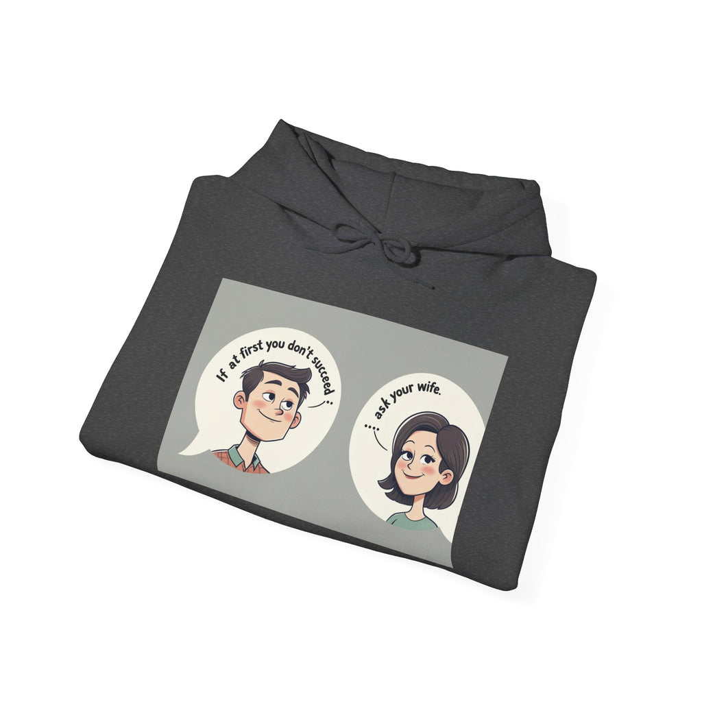 Whimsical Conversation Hoodie - Fun Sweatshirt for Friends, Cozy Gift, Casual Wear, Graphic Pullover, Unisex Apparel