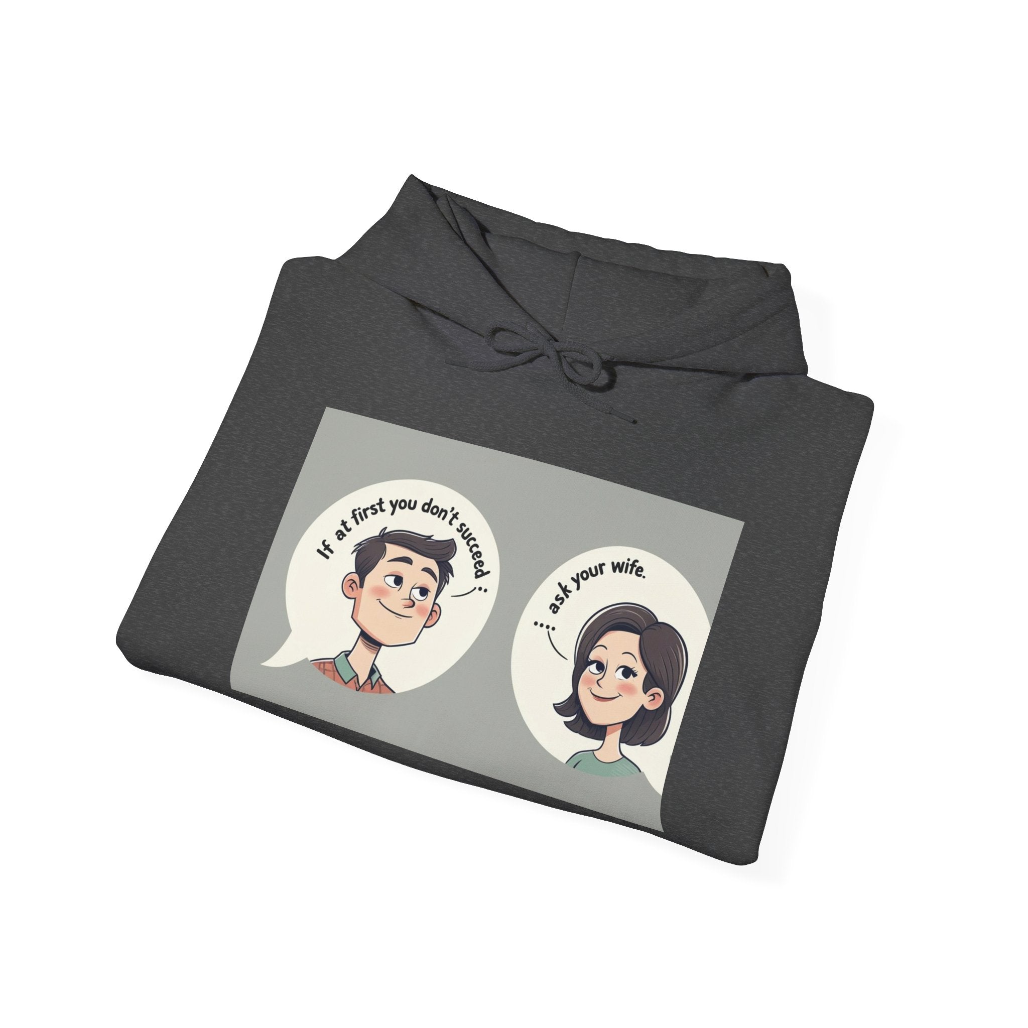Whimsical Conversation Hoodie - Fun Sweatshirt for Friends, Cozy Gift, Casual Wear, Graphic Pullover, Unisex Apparel