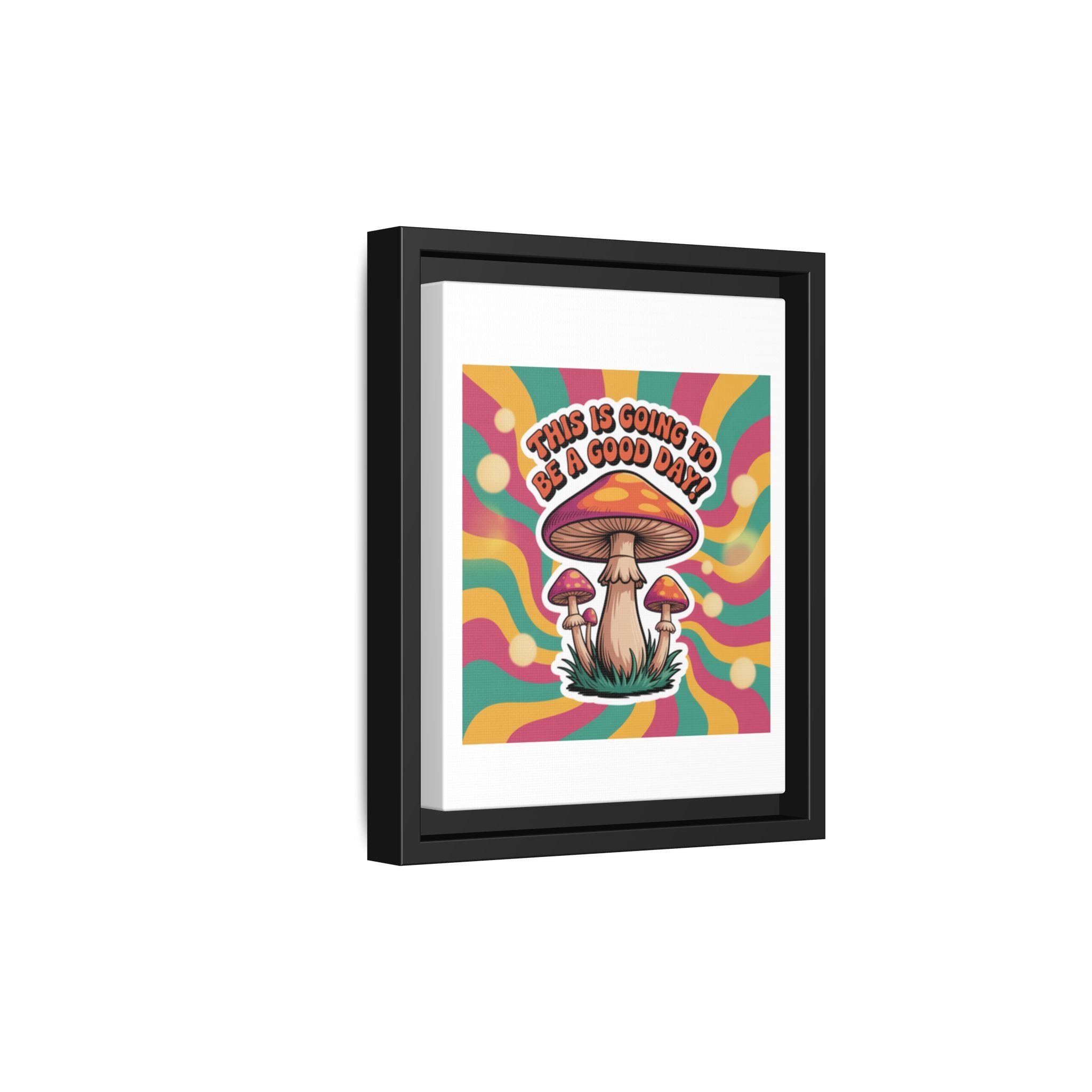 Colorful Framed Canvas Art - "This Is Going To Be A Good Day!" - Positive Vibe Decor, Wall Art for Home, Gift for Friends, Happy Day [...]