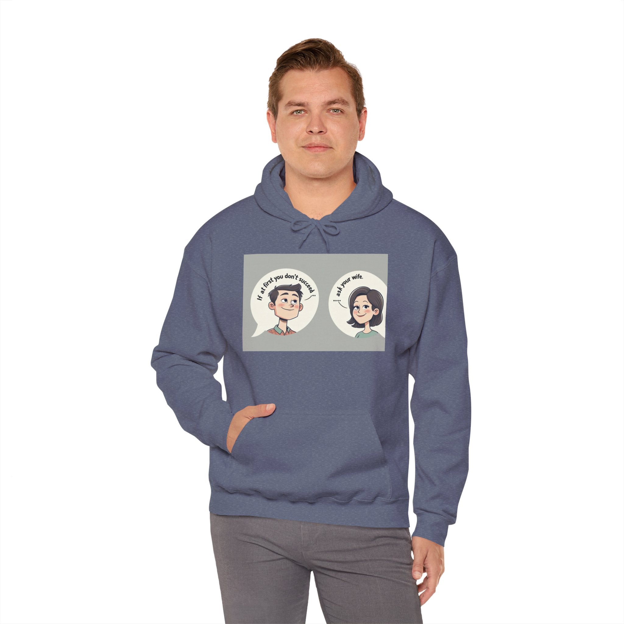 Whimsical Conversation Hoodie - Fun Sweatshirt for Friends, Cozy Gift, Casual Wear, Graphic Pullover, Unisex Apparel