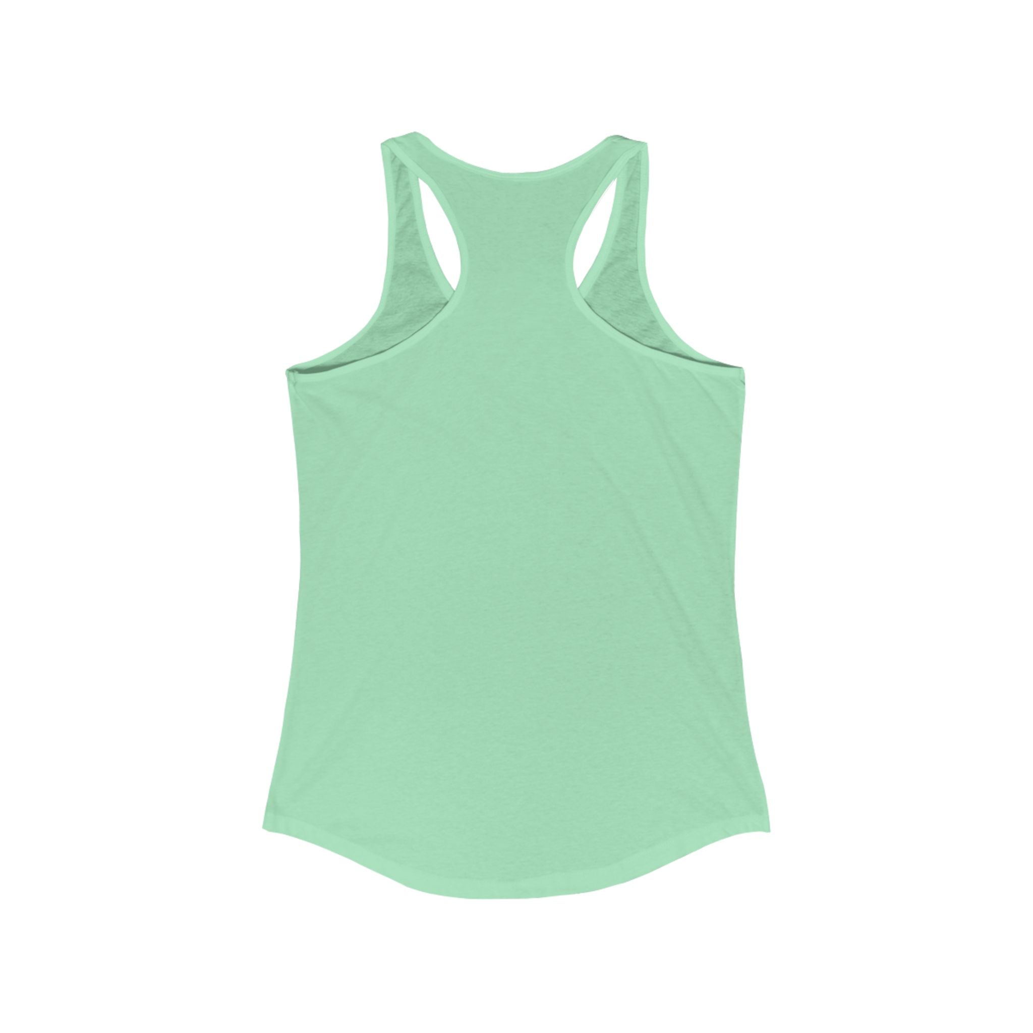 Positive Mushroom Vibe Women's Racerback Tank - Good Day Graphic Tee, Summer Workout Top, Gift for Her, Festival Clothing, Boho Style