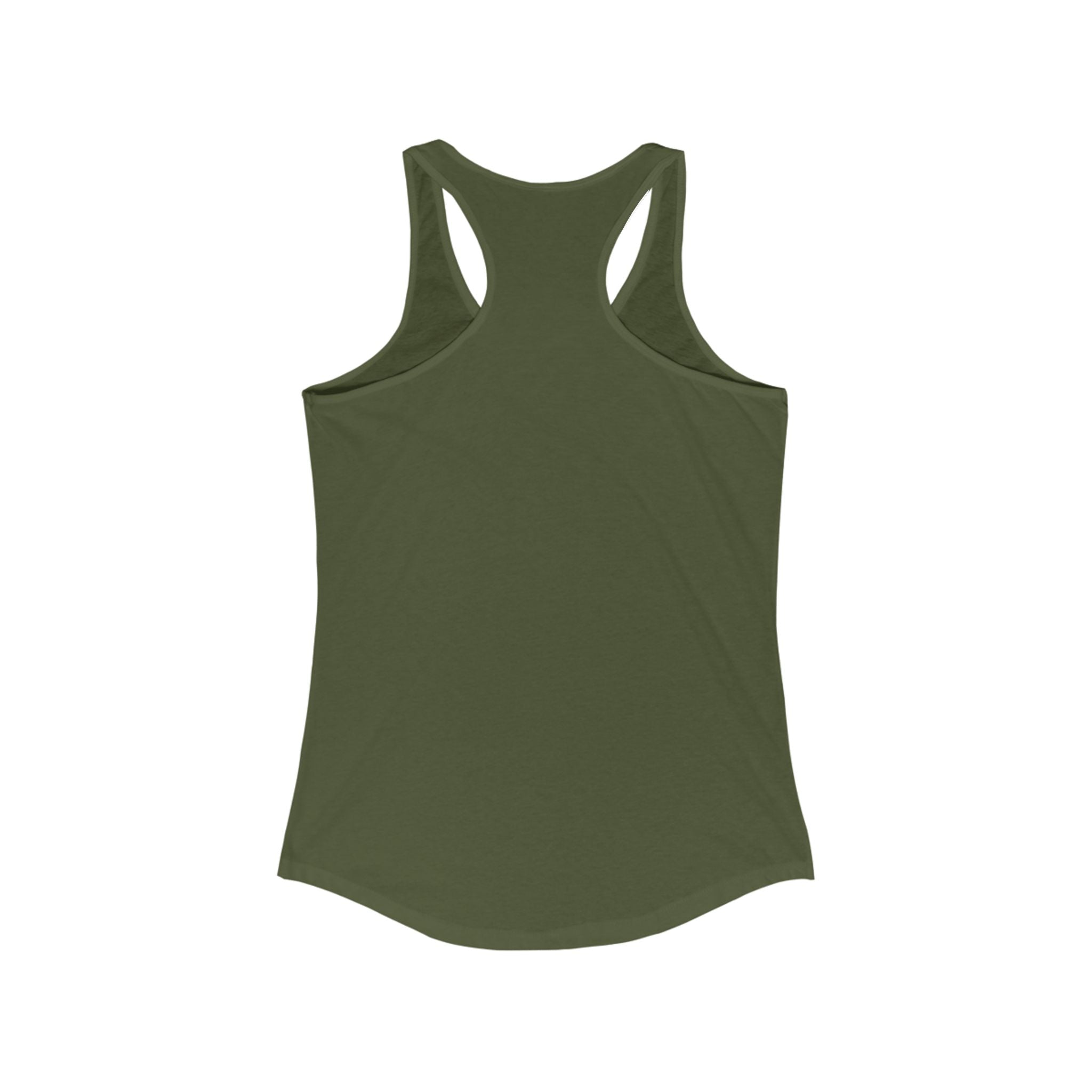 Positive Mushroom Vibe Women's Racerback Tank - Good Day Graphic Tee, Summer Workout Top, Gift for Her, Festival Clothing, Boho Style