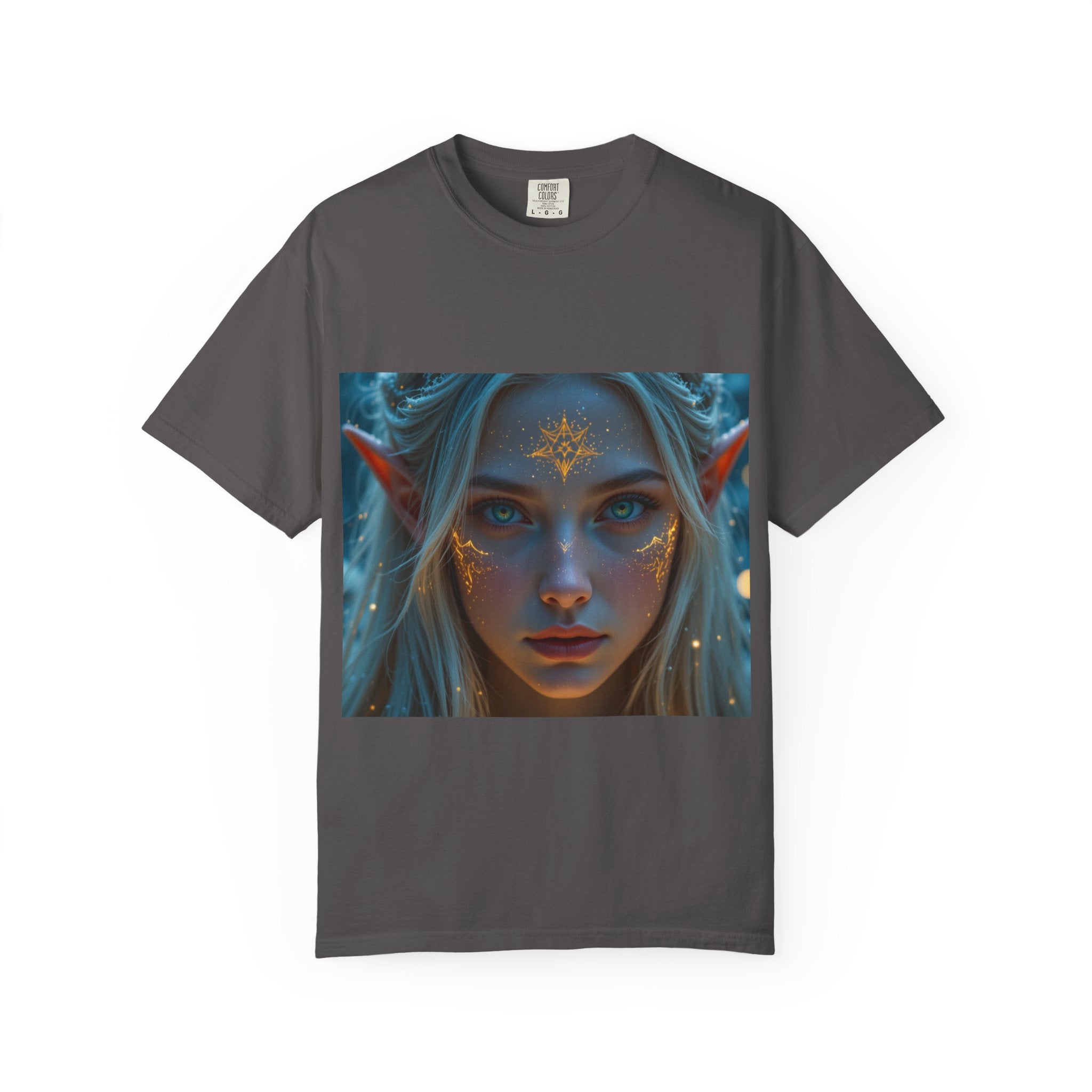 Fantasy-Inspired Elf Princess Unisex T-Shirt, Boho Style Tee for Art Lovers, Gift for Creatives, Dreamy Aesthetic Shirt, Unique Fan Merchandise
