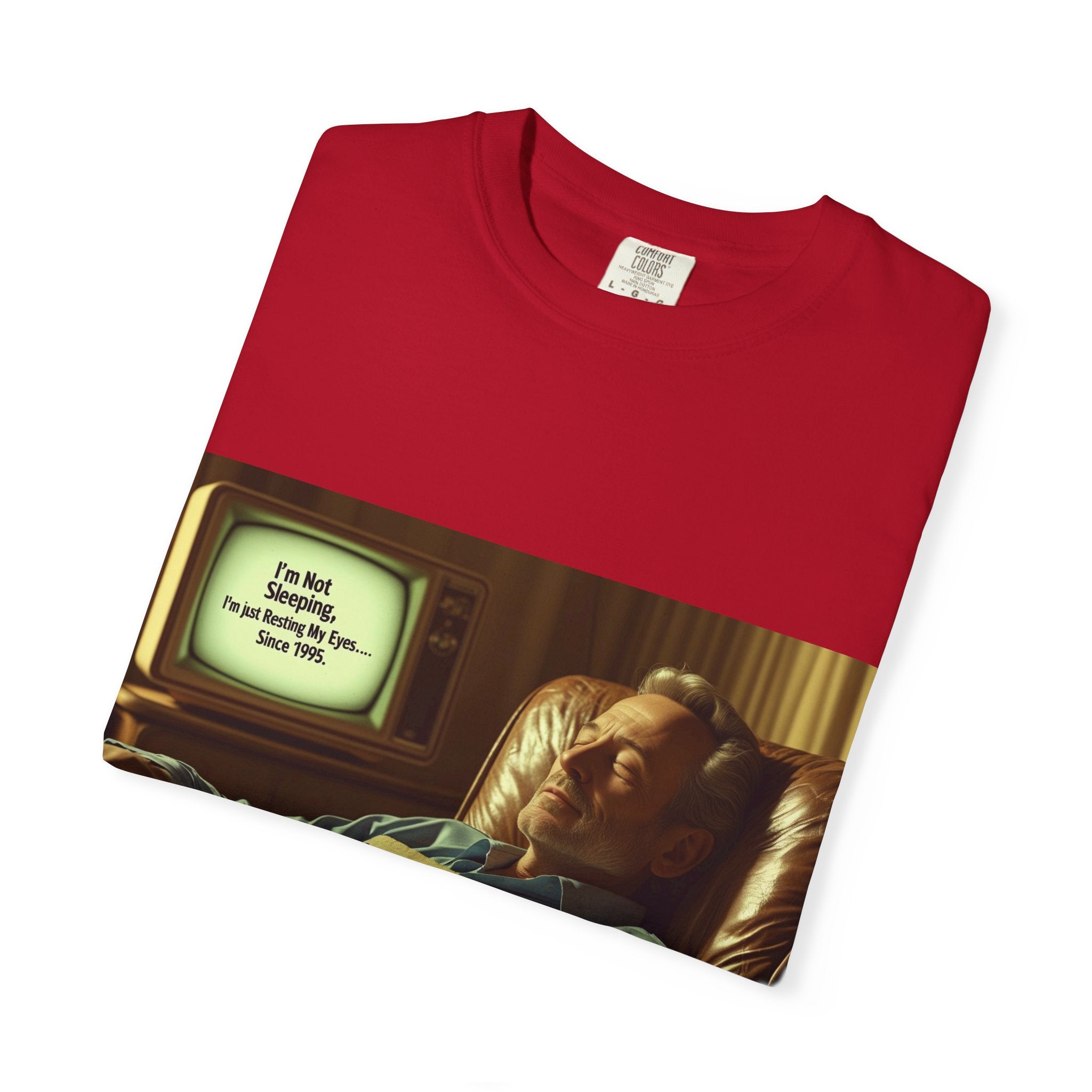 Vintage Humor Graphic Tee, Perfect for Relaxing, Gift for Couch Potatoes, Fun Statement T-Shirt, Father's Day, Casual Wear