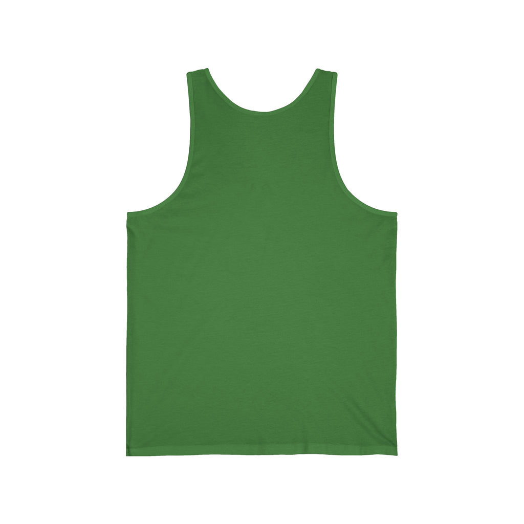 Fun Loving Unisex Jersey Tank featuring Colorful Dragon Design, Summer Apparel, Unique Gift, Fantasy Fanwear, Comfortable Everyday Wear