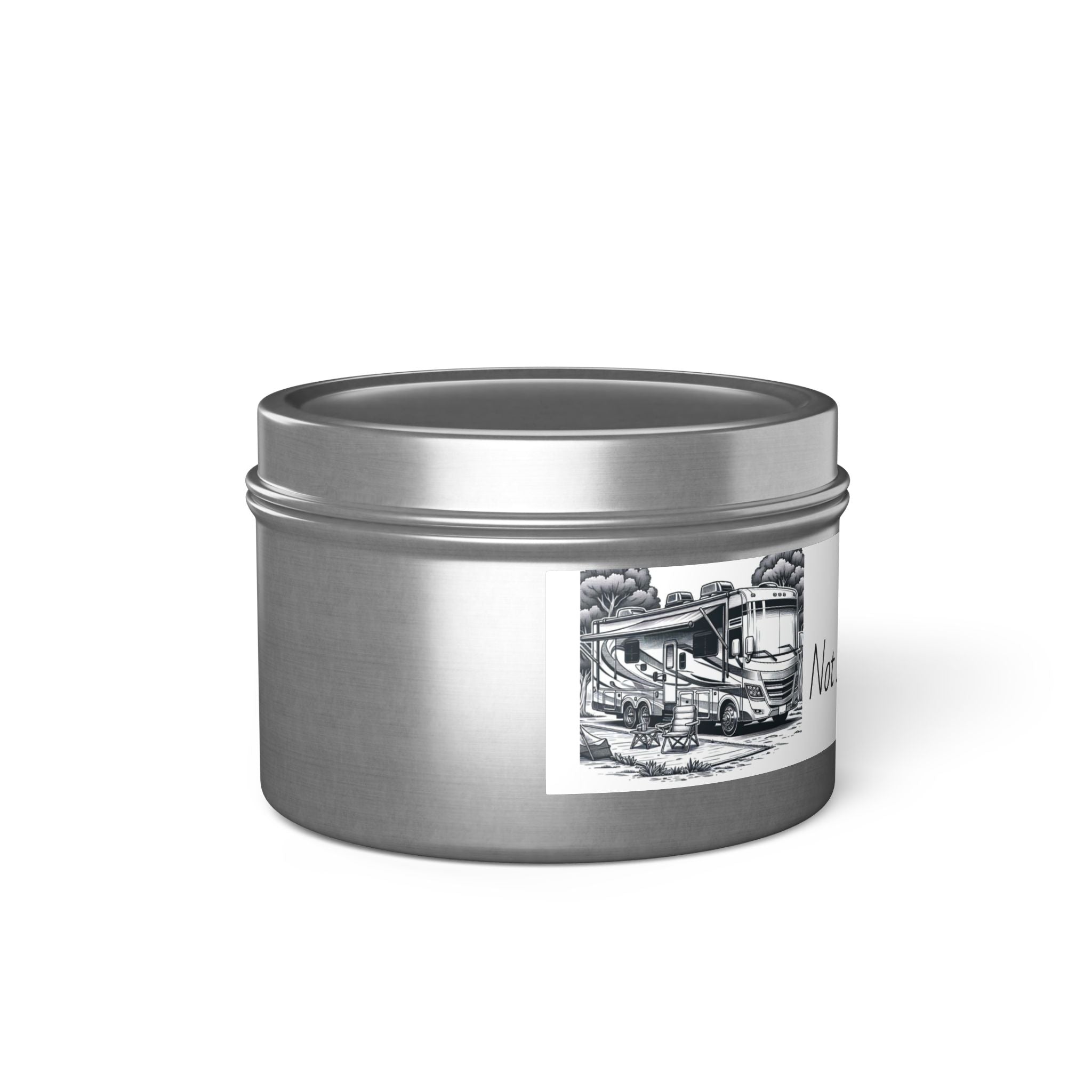 Inspirational Tin Candles - "Not All Who Wonder Are Lost" - Travel Lovers Gift, Home Decor, Aromatic Relaxation, Adventure Decor, Unique