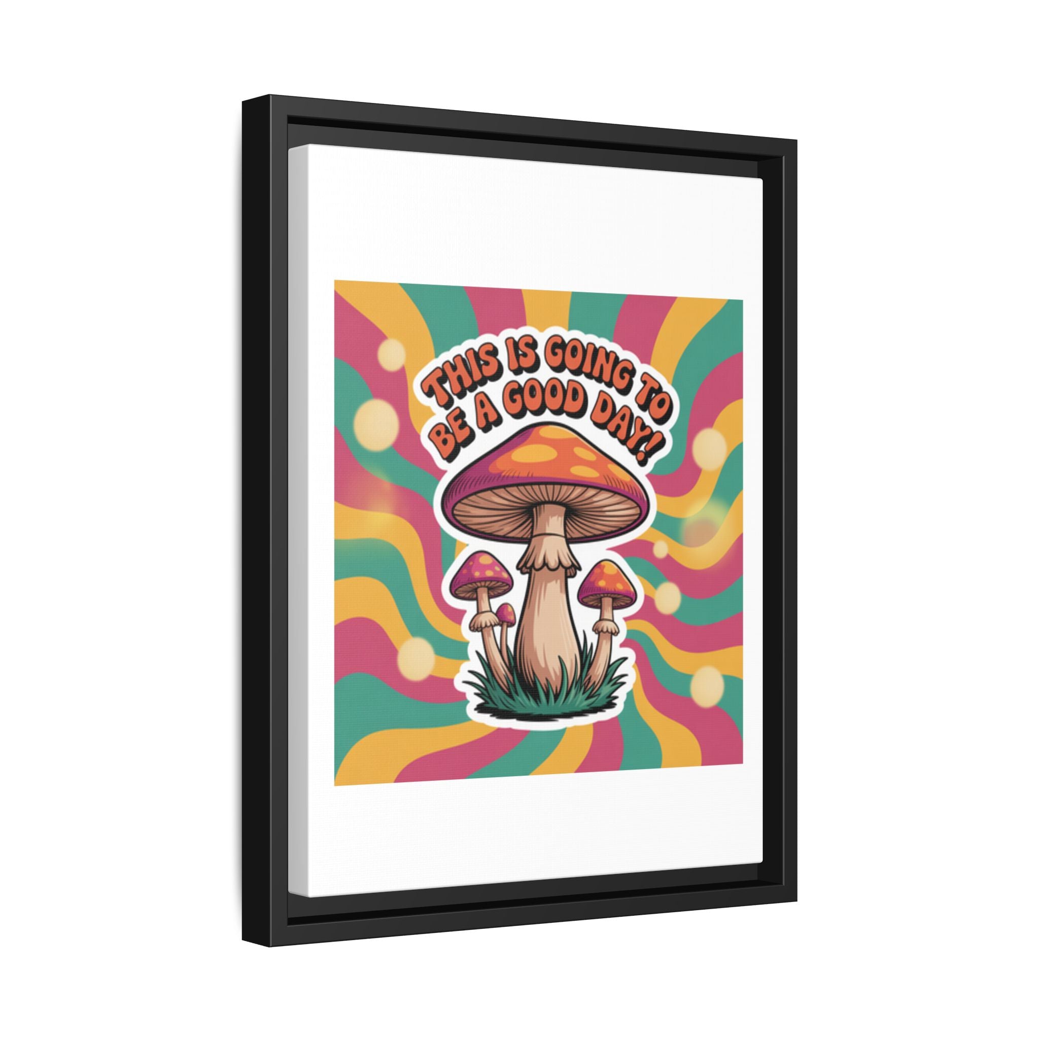 Colorful Framed Canvas Art - "This Is Going To Be A Good Day!" - Positive Vibe Decor, Wall Art for Home, Gift for Friends, Happy Day [...]