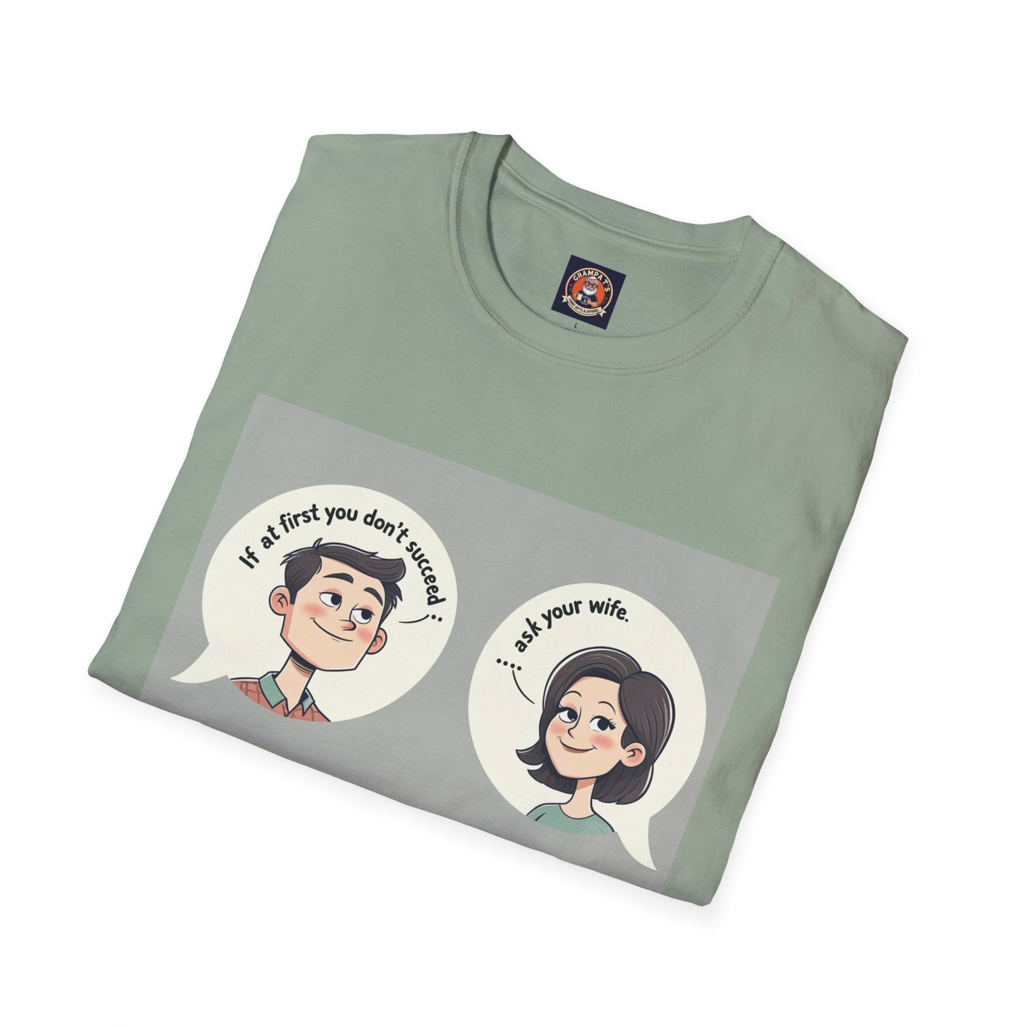 Playful Conversation T-Shirt, Funny Graphic Tee, Unisex Humor Shirt, Casual Wear, Gift for Friends, Quirky Outfit