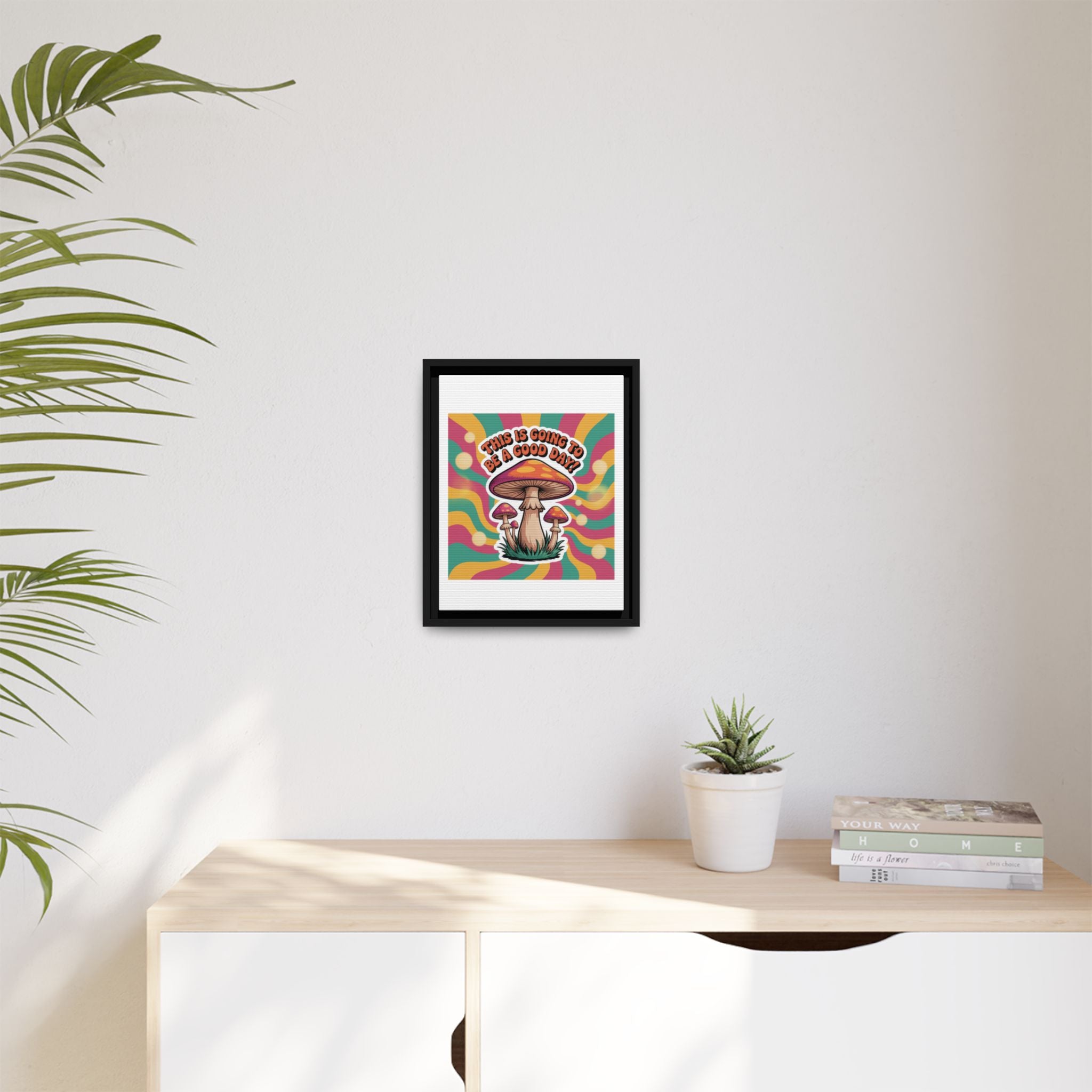 Colorful Framed Canvas Art - "This Is Going To Be A Good Day!" - Positive Vibe Decor, Wall Art for Home, Gift for Friends, Happy Day [...]