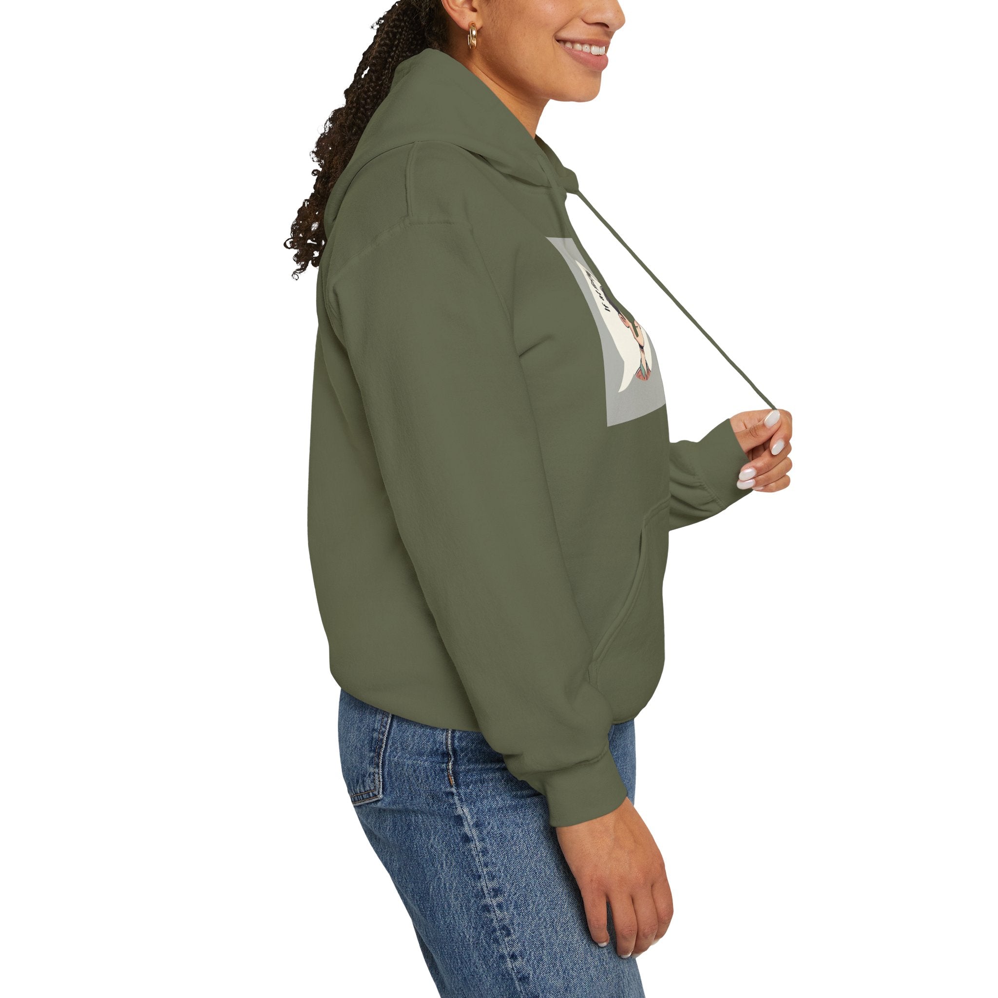 Whimsical Conversation Hoodie - Fun Sweatshirt for Friends, Cozy Gift, Casual Wear, Graphic Pullover, Unisex Apparel