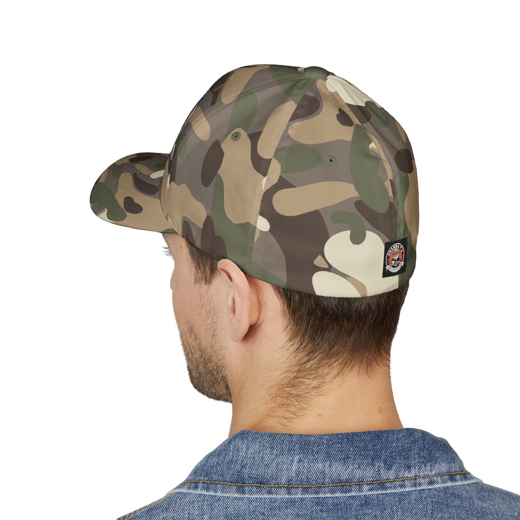 Embroidered Closed-Back Structured Cap - Trendy Apparel for Everyday Wear, Gifts for Him, Casual Style, Summer Accessory, Unique Design