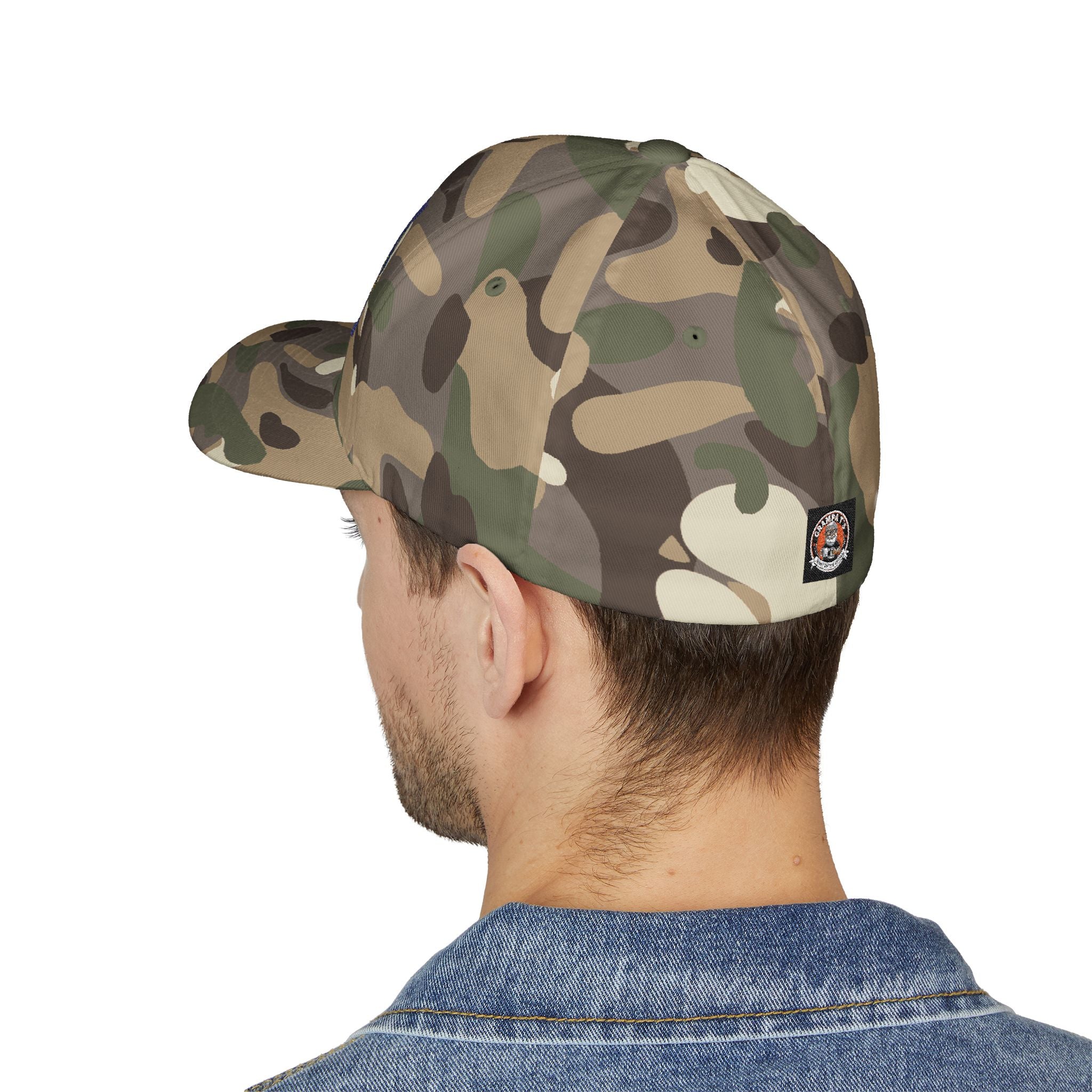 Embroidered Closed-Back Structured Cap - Trendy Apparel for Everyday Wear, Gifts for Him, Casual Style, Summer Accessory, Unique Design