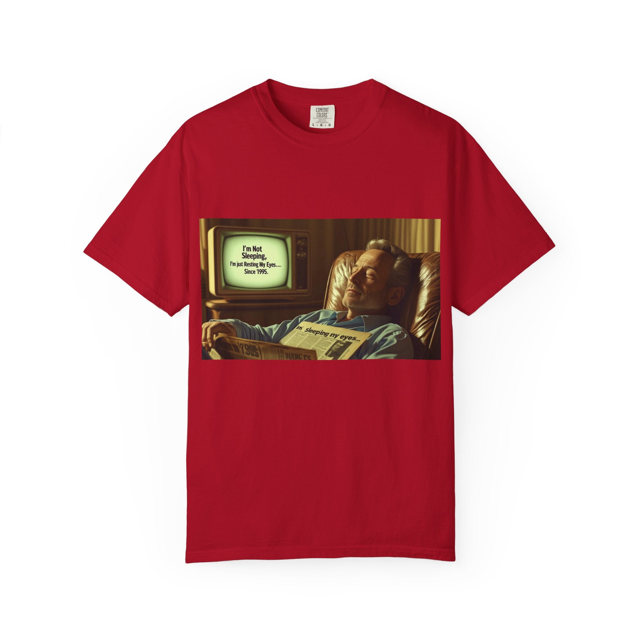 Vintage Humor Graphic Tee, Perfect for Relaxing, Gift for Couch Potatoes, Fun Statement T-Shirt, Father's Day, Casual Wear