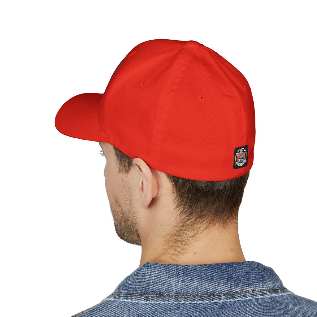 Embroidered Closed-Back Structured Cap - Trendy Apparel for Everyday Wear, Gifts for Him, Casual Style, Summer Accessory, Unique Design