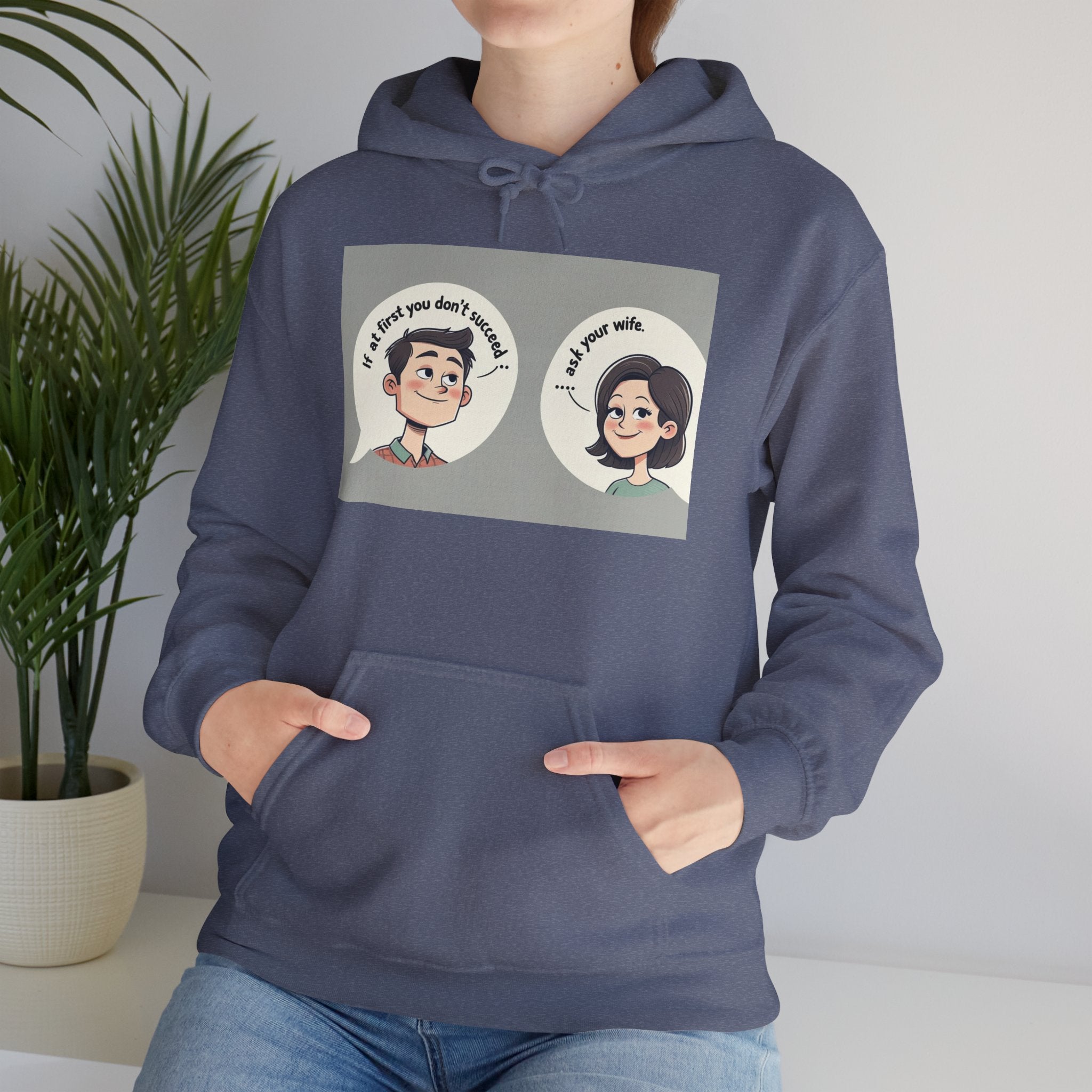 Whimsical Conversation Hoodie - Fun Sweatshirt for Friends, Cozy Gift, Casual Wear, Graphic Pullover, Unisex Apparel
