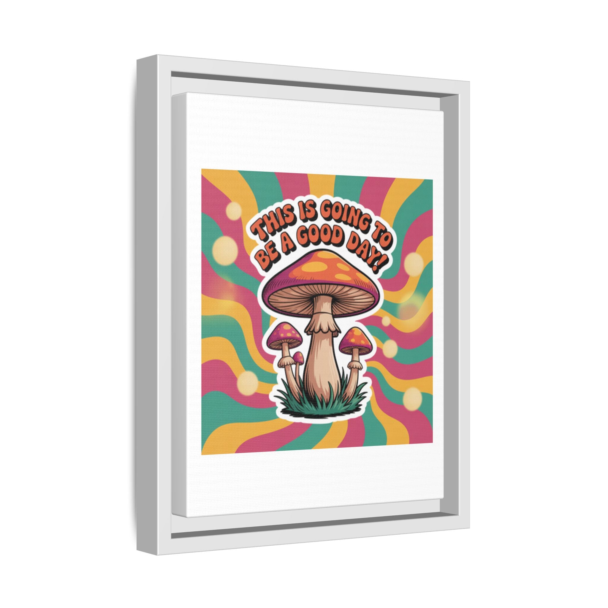 Colorful Framed Canvas Art - "This Is Going To Be A Good Day!" - Positive Vibe Decor, Wall Art for Home, Gift for Friends, Happy Day [...]