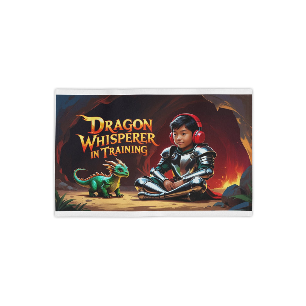 Fun Dragon Whisperer (Boy) Beach Towel, Kid’s Beach Towel, Aquatic Fun, Summer Vibes, Vacation Essential, Pool Party Accessory