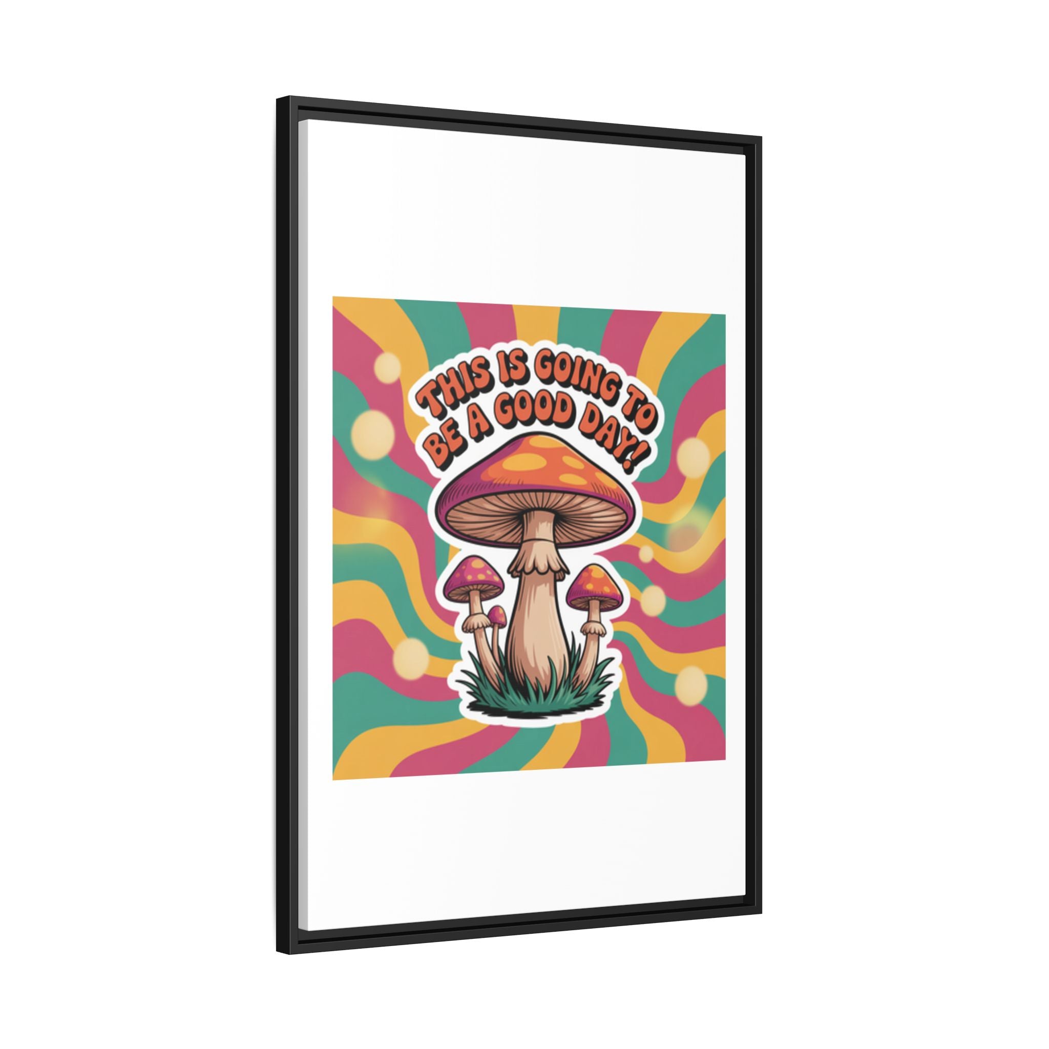 Colorful Framed Canvas Art - "This Is Going To Be A Good Day!" - Positive Vibe Decor, Wall Art for Home, Gift for Friends, Happy Day [...]
