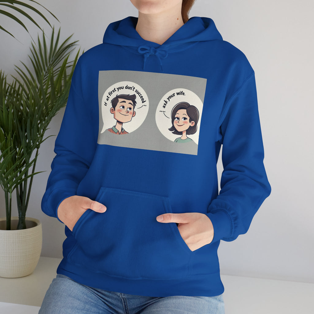 Whimsical Conversation Hoodie - Fun Sweatshirt for Friends, Cozy Gift, Casual Wear, Graphic Pullover, Unisex Apparel