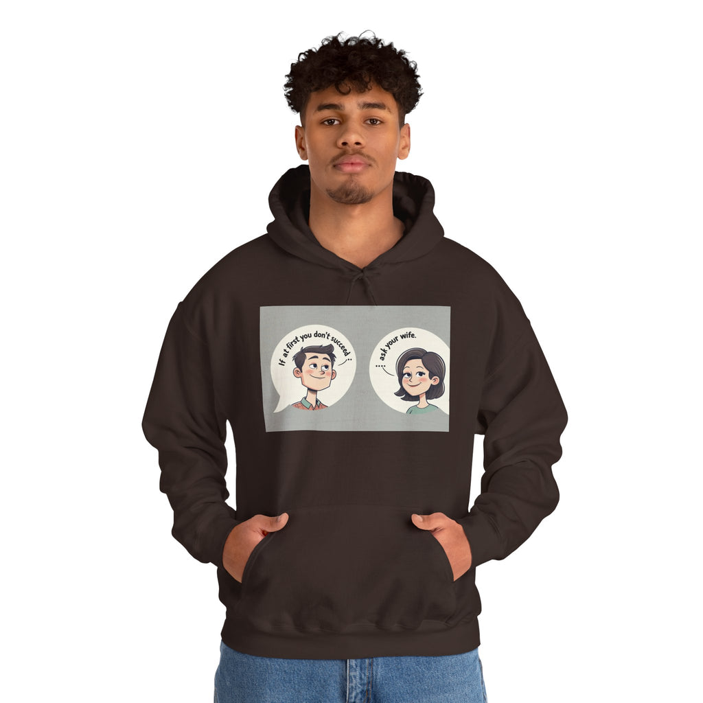 Whimsical Conversation Hoodie - Fun Sweatshirt for Friends, Cozy Gift, Casual Wear, Graphic Pullover, Unisex Apparel