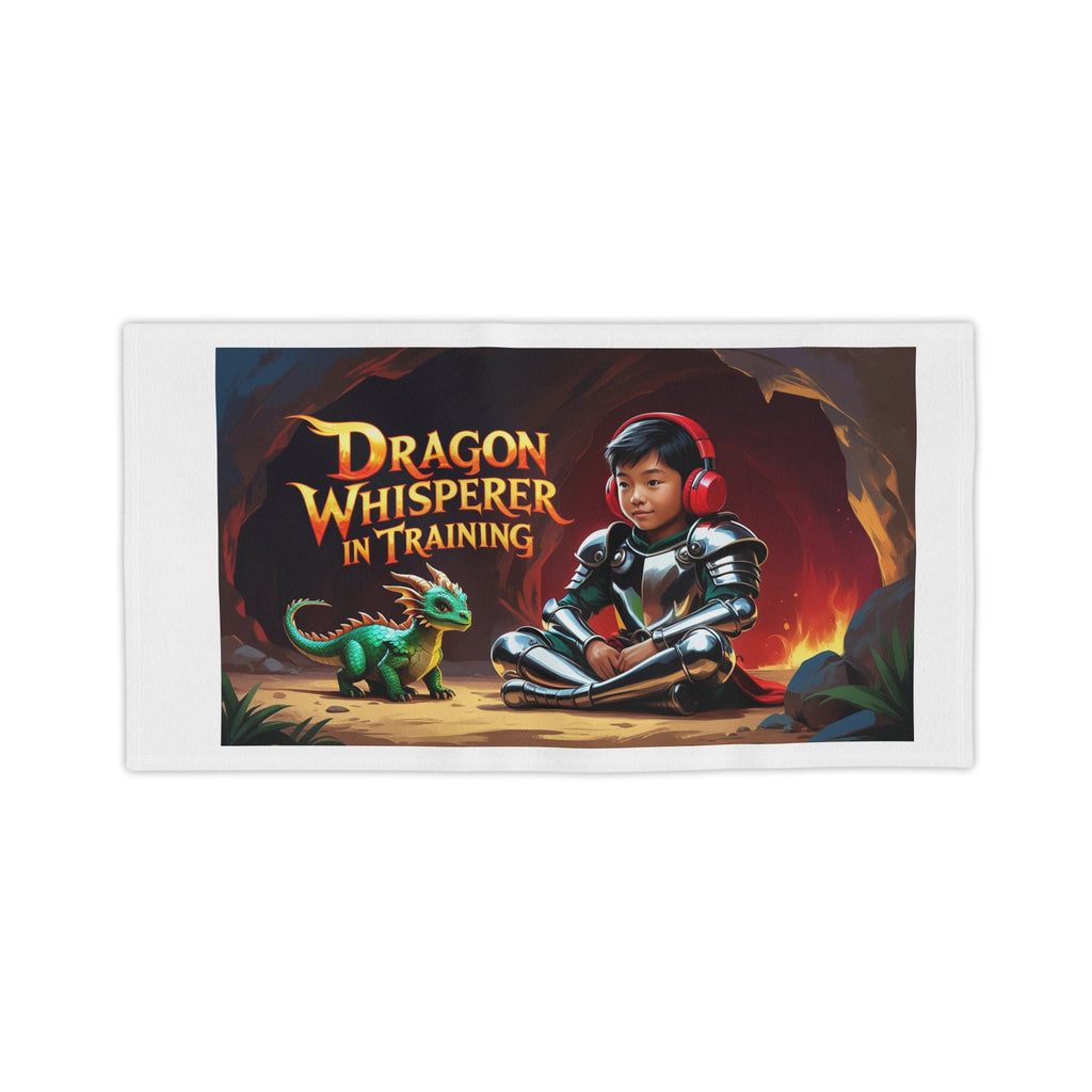 Fun Dragon Whisperer (Boy) Beach Towel, Kid’s Beach Towel, Aquatic Fun, Summer Vibes, Vacation Essential, Pool Party Accessory
