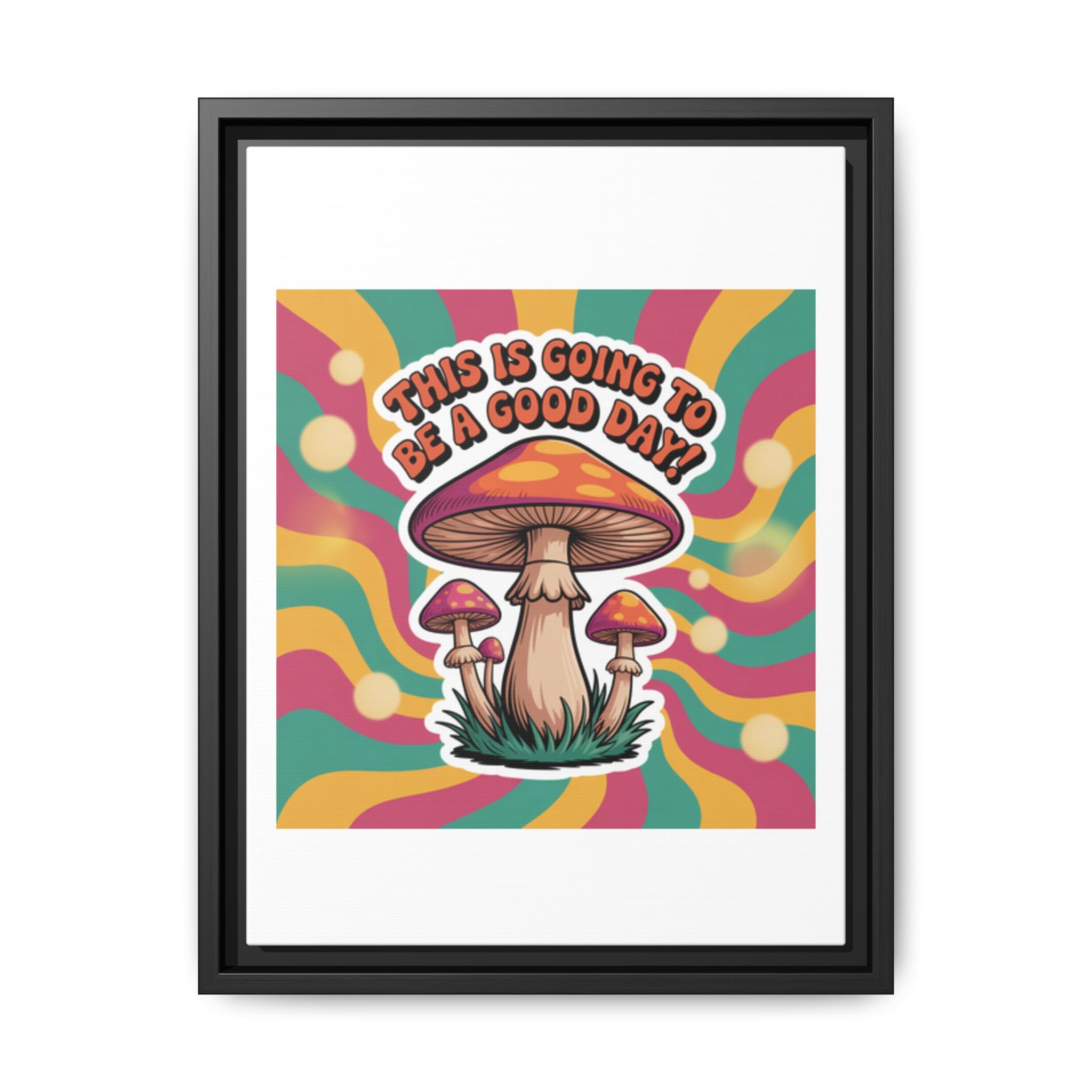 Colorful Framed Canvas Art - "This Is Going To Be A Good Day!" - Positive Vibe Decor, Wall Art for Home, Gift for Friends, Happy Day [...]