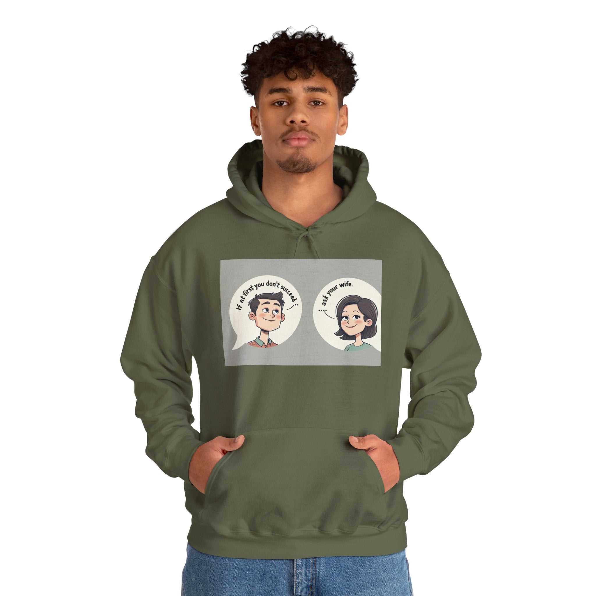Whimsical Conversation Hoodie - Fun Sweatshirt for Friends, Cozy Gift, Casual Wear, Graphic Pullover, Unisex Apparel