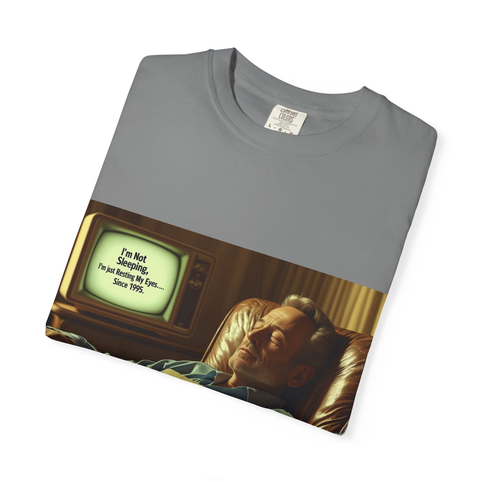 Vintage Humor Graphic Tee, Perfect for Relaxing, Gift for Couch Potatoes, Fun Statement T-Shirt, Father's Day, Casual Wear