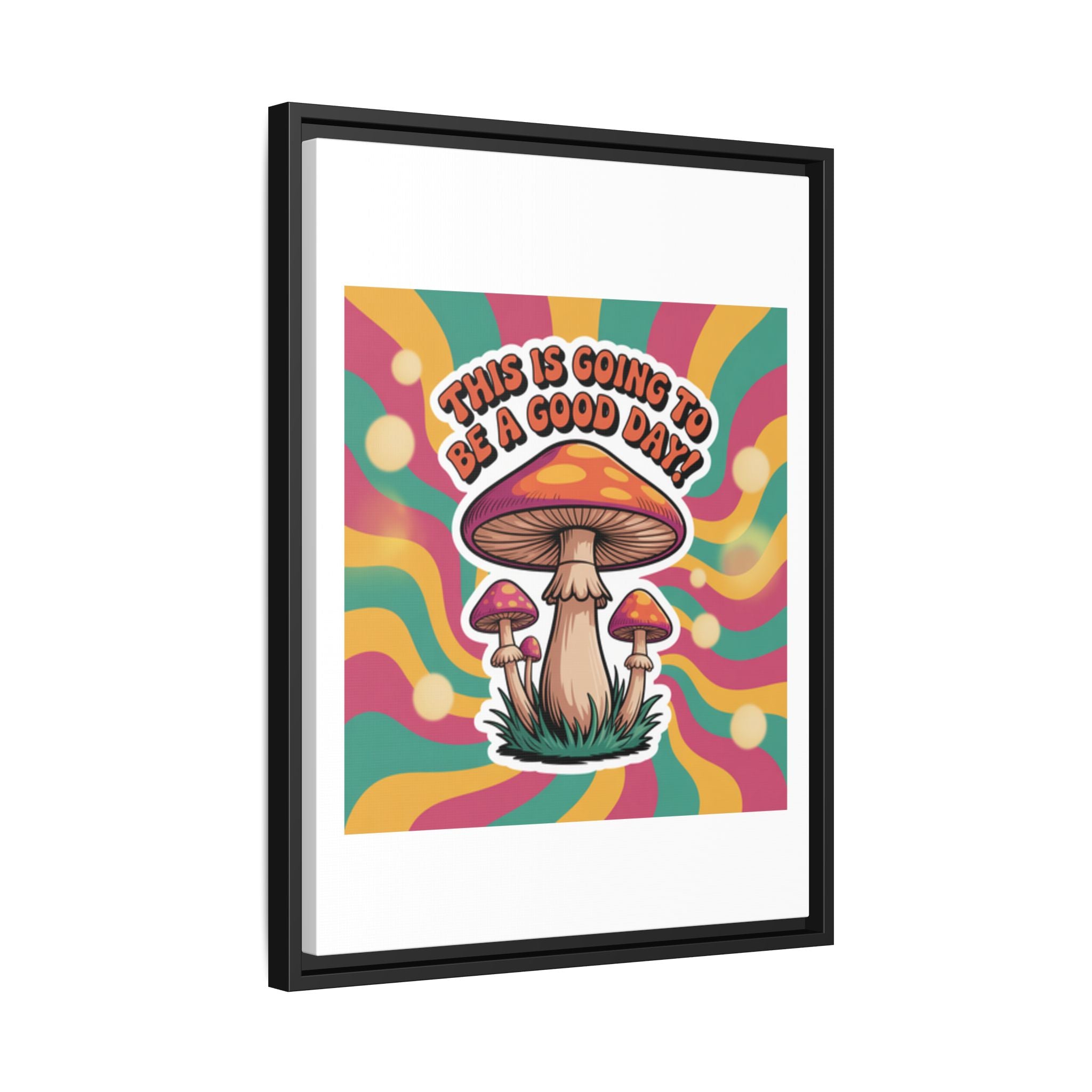 Colorful Framed Canvas Art - "This Is Going To Be A Good Day!" - Positive Vibe Decor, Wall Art for Home, Gift for Friends, Happy Day [...]