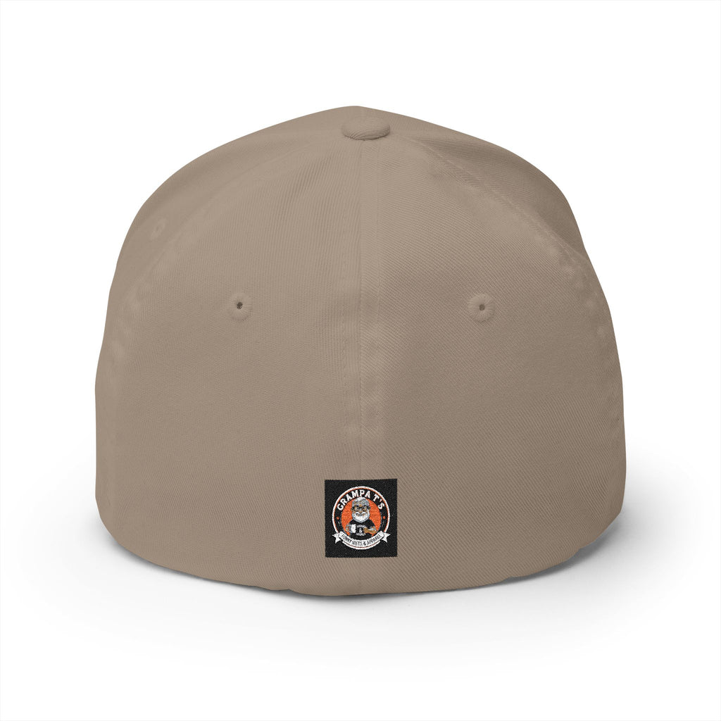 Embroidered Closed-Back Structured Cap - Trendy Apparel for Everyday Wear, Gifts for Him, Casual Style, Summer Accessory, Unique Design