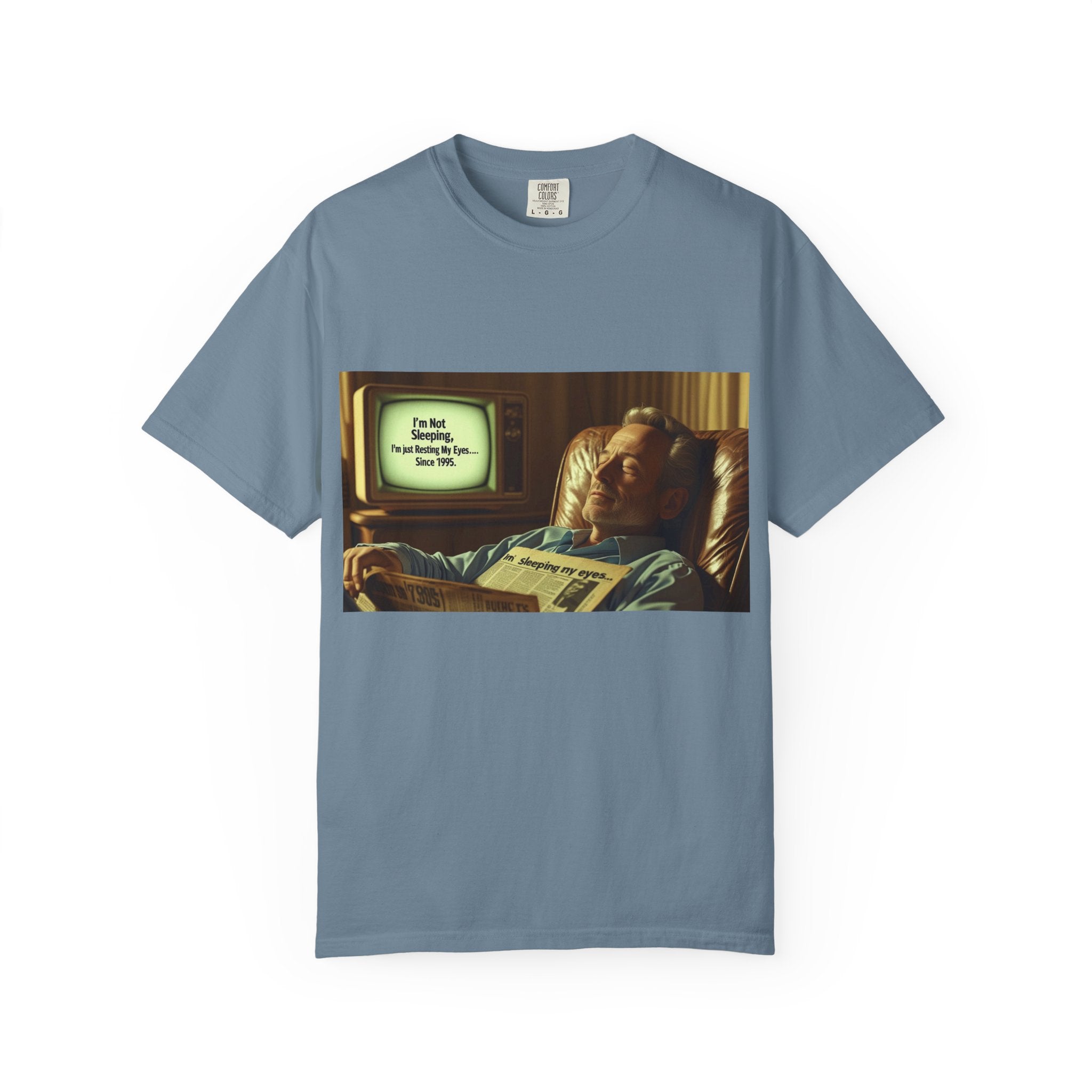 Vintage Humor Graphic Tee, Perfect for Relaxing, Gift for Couch Potatoes, Fun Statement T-Shirt, Father's Day, Casual Wear