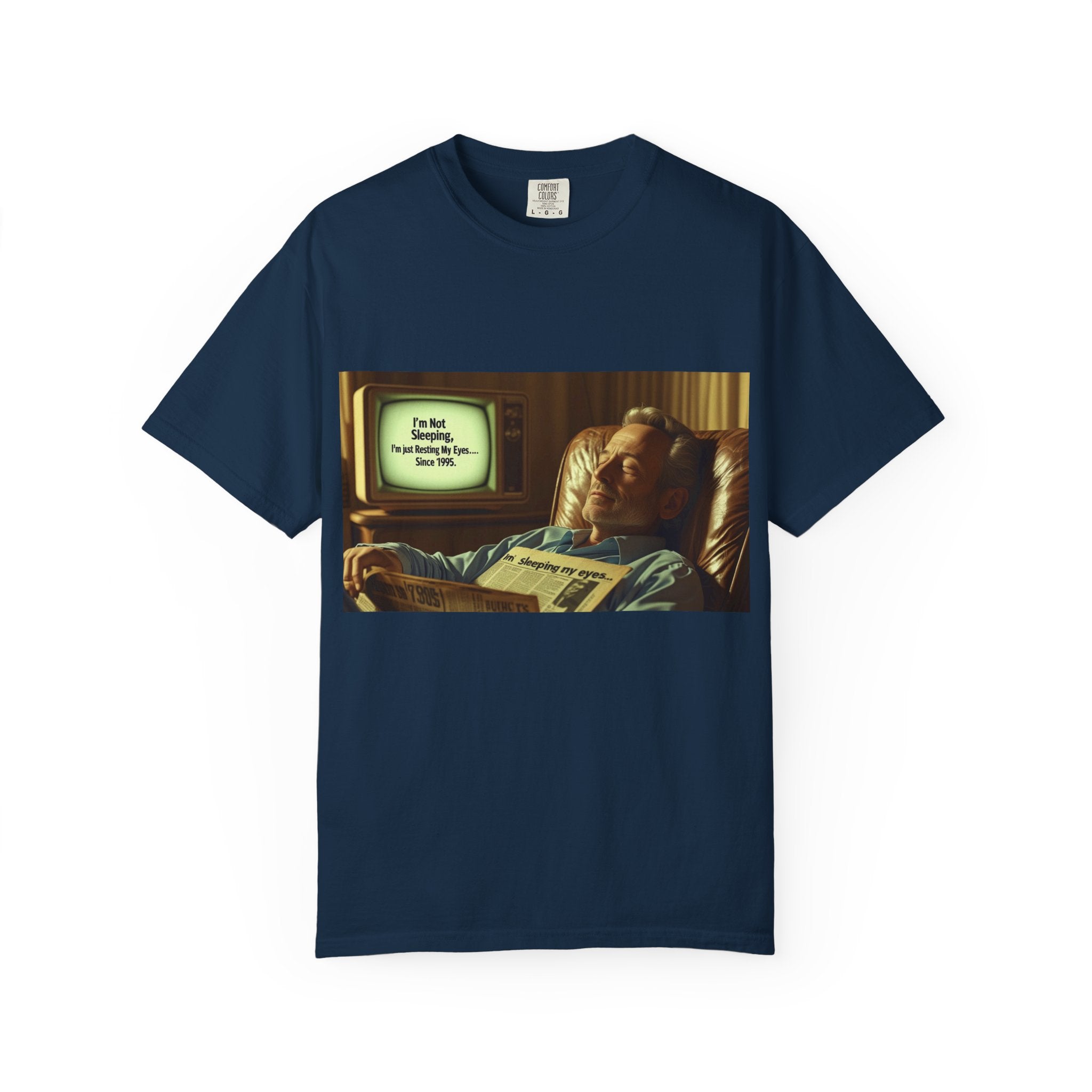 Vintage Humor Graphic Tee, Perfect for Relaxing, Gift for Couch Potatoes, Fun Statement T-Shirt, Father's Day, Casual Wear