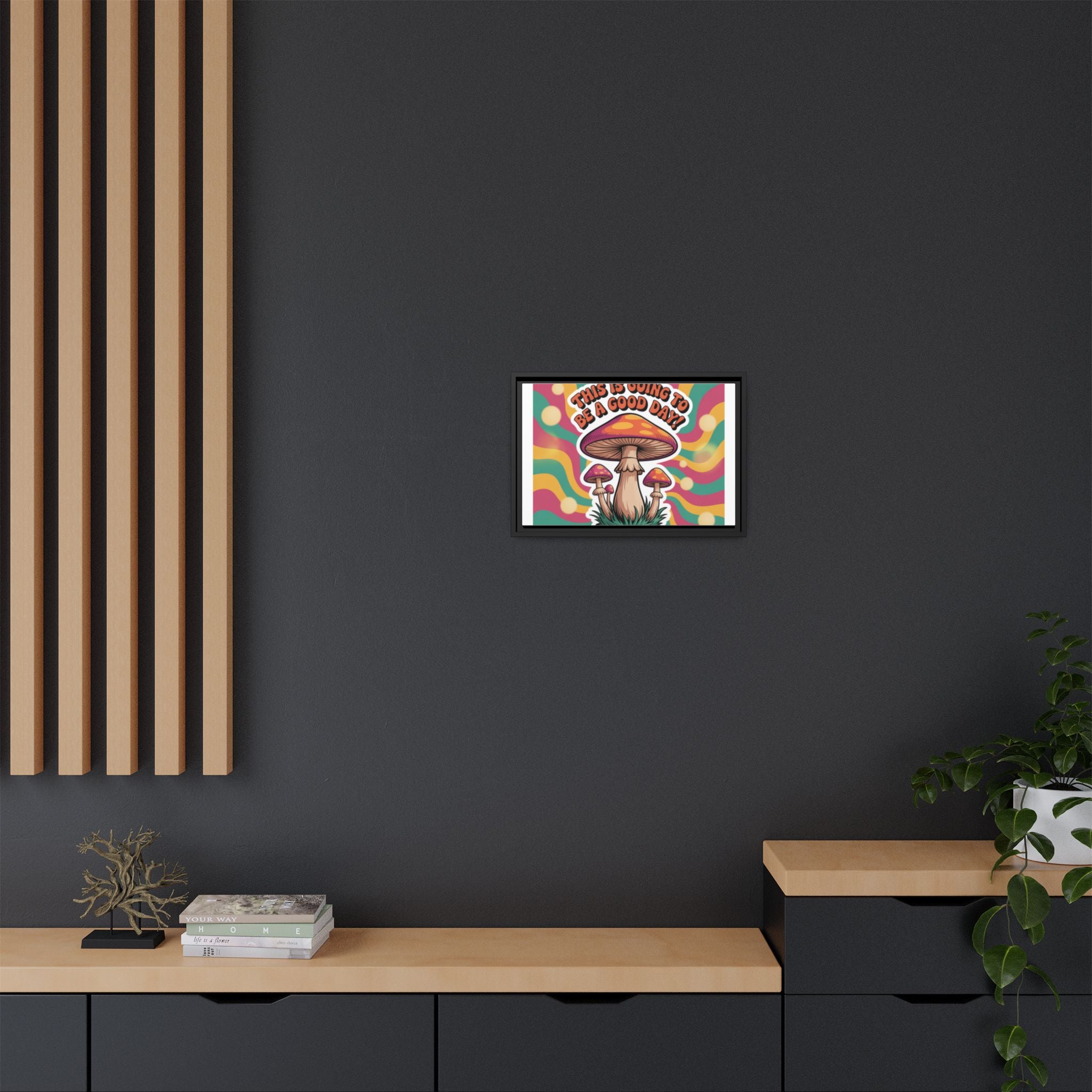Colorful Framed Canvas Art - "This Is Going To Be A Good Day!" - Positive Vibe Decor, Wall Art for Home, Gift for Friends, Happy Day [...]