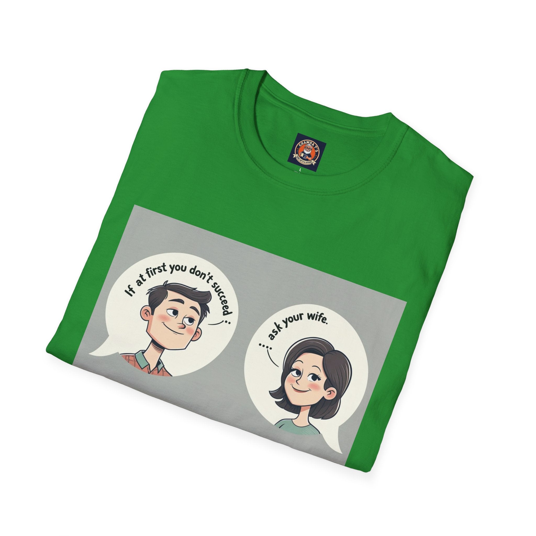 Playful Conversation T-Shirt, Funny Graphic Tee, Unisex Humor Shirt, Casual Wear, Gift for Friends, Quirky Outfit
