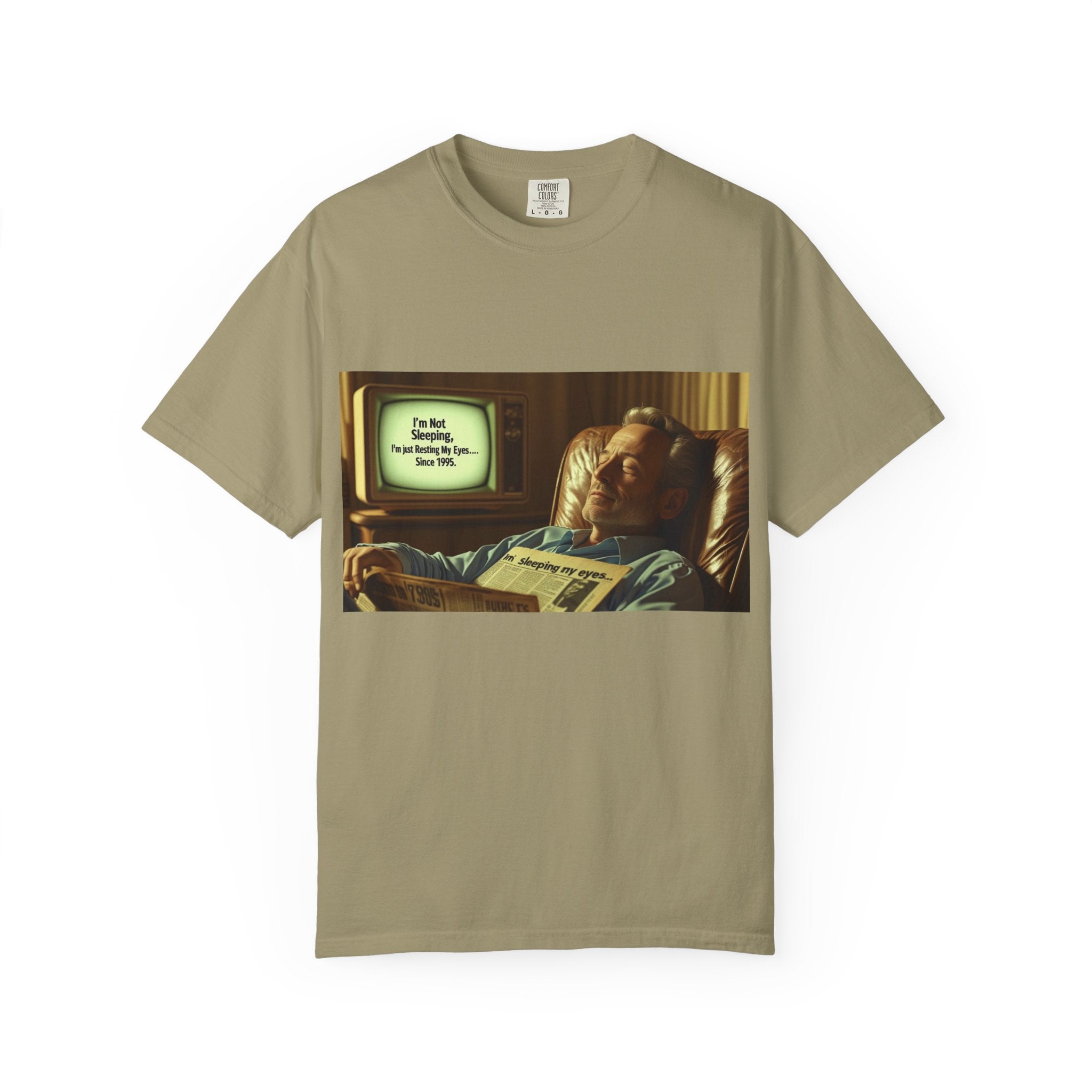 Vintage Humor Graphic Tee, Perfect for Relaxing, Gift for Couch Potatoes, Fun Statement T-Shirt, Father's Day, Casual Wear