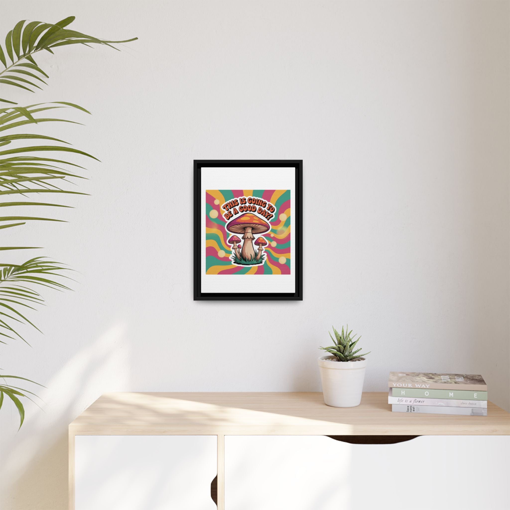 Colorful Framed Canvas Art - "This Is Going To Be A Good Day!" - Positive Vibe Decor, Wall Art for Home, Gift for Friends, Happy Day [...]
