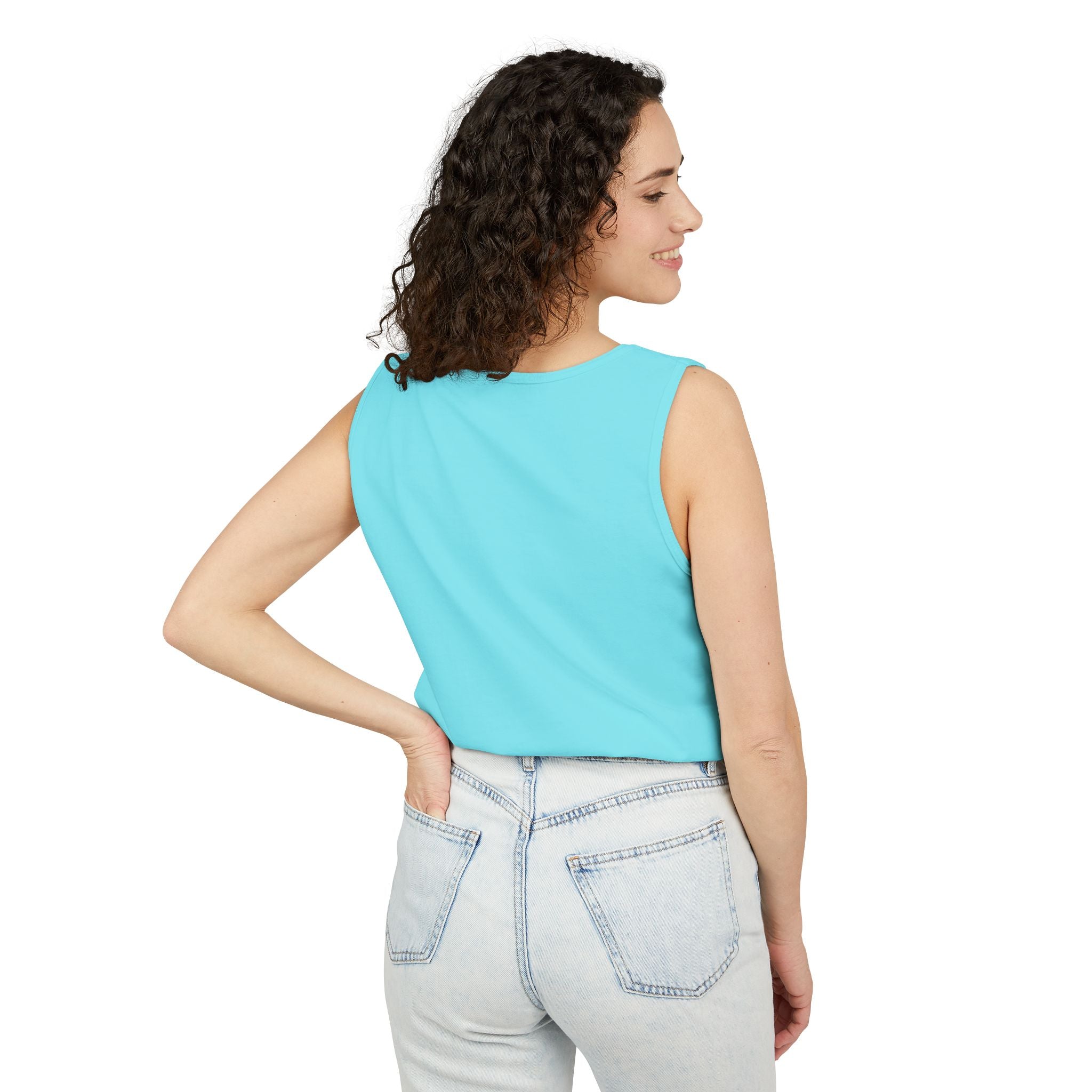 Funny "You're Fired!" Dragon Art Unisex Tank Top, Soft Fabric, Summer Essential, Perfect for Festivals, Gifts for Fantasy Lovers, Casual Wear