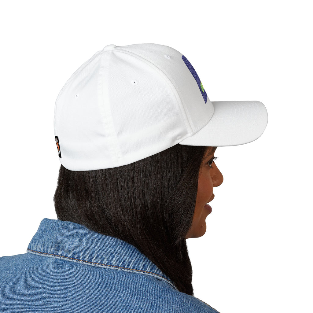 Embroidered Closed-Back Structured Cap - Trendy Apparel for Everyday Wear, Gifts for Him, Casual Style, Summer Accessory, Unique Design