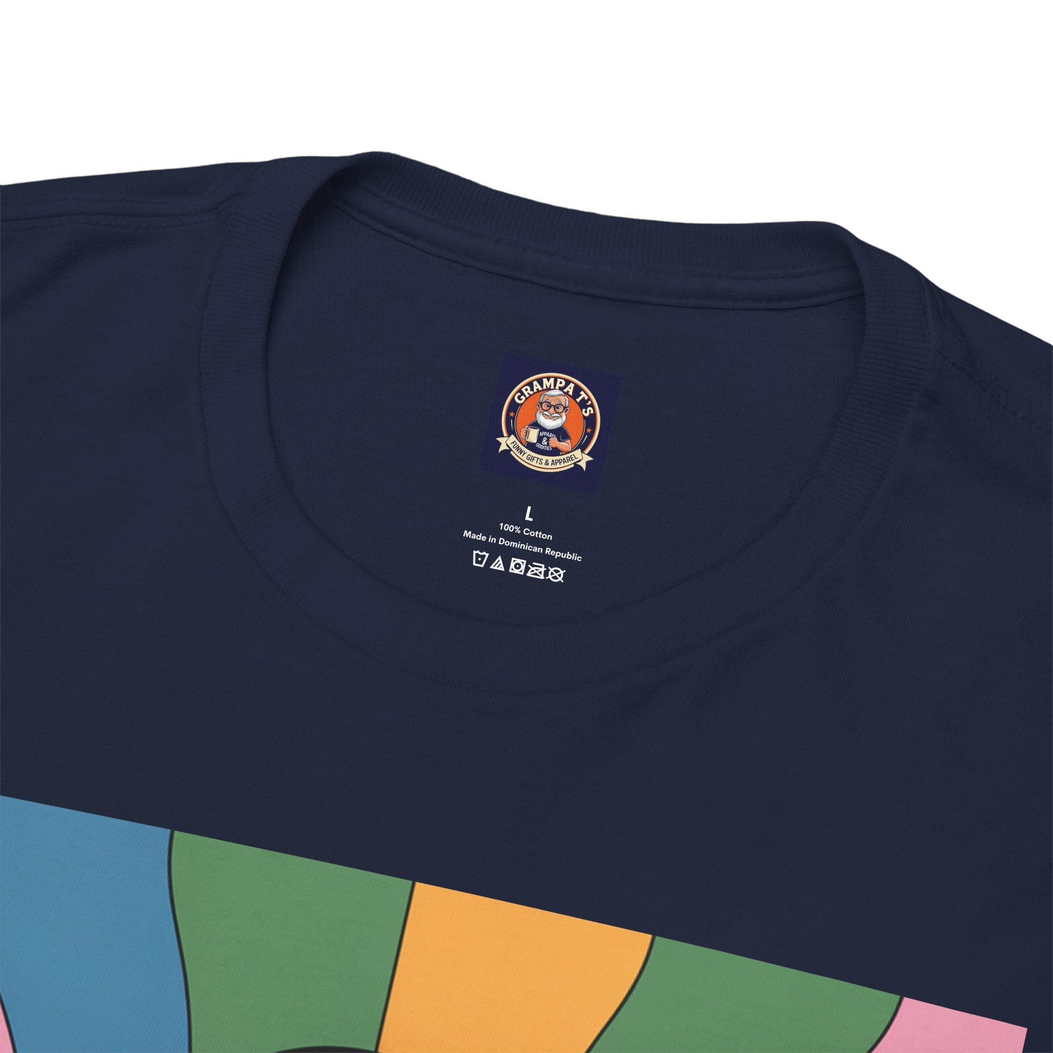 Fun Hippy Mushroom Cheerful Graphic Tee, Positive Vibes T-Shirt for Everyday Wear, Gift for Nature Lovers, Trendy Casual Wear, Eco-Friendly Fashion