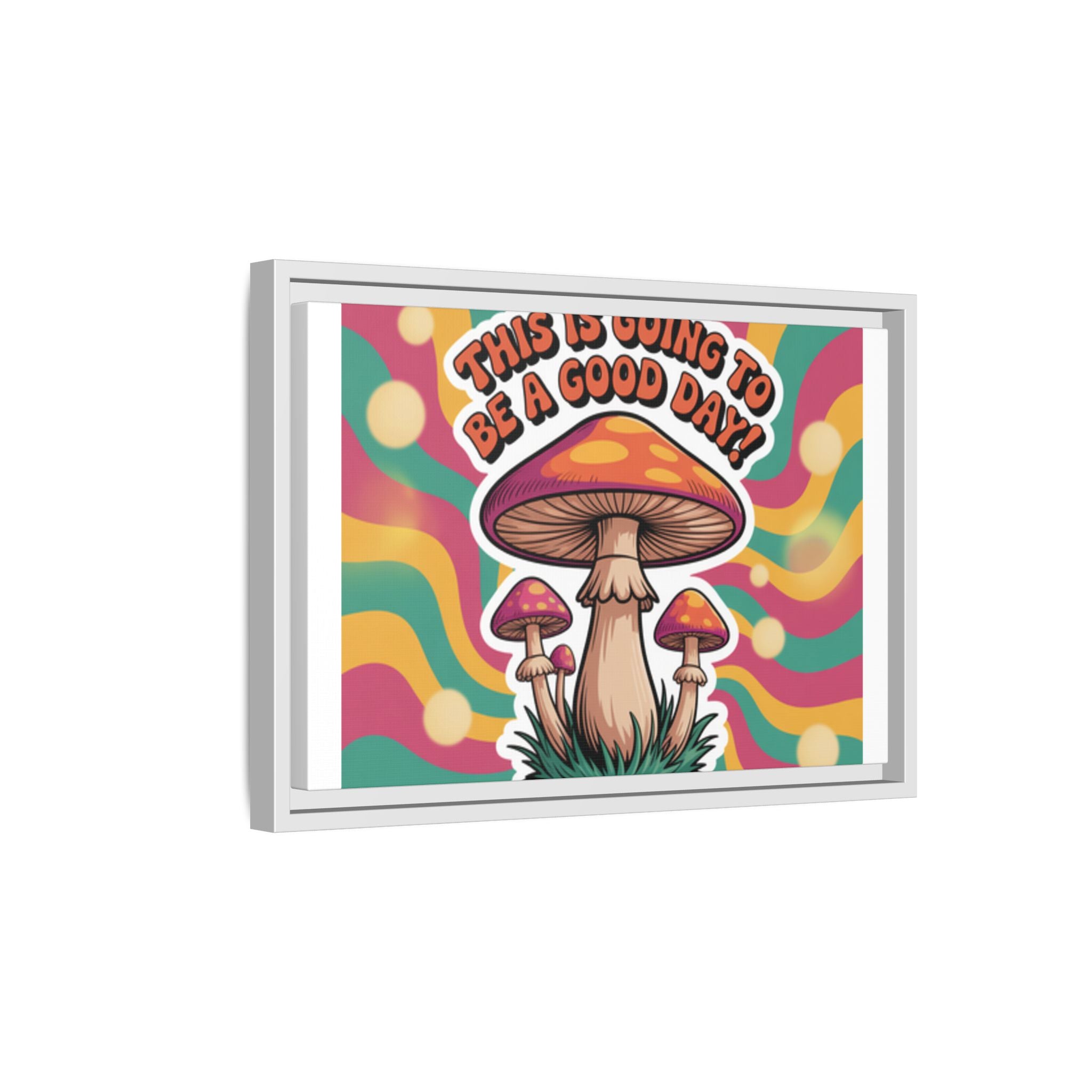 Colorful Framed Canvas Art - "This Is Going To Be A Good Day!" - Positive Vibe Decor, Wall Art for Home, Gift for Friends, Happy Day [...]