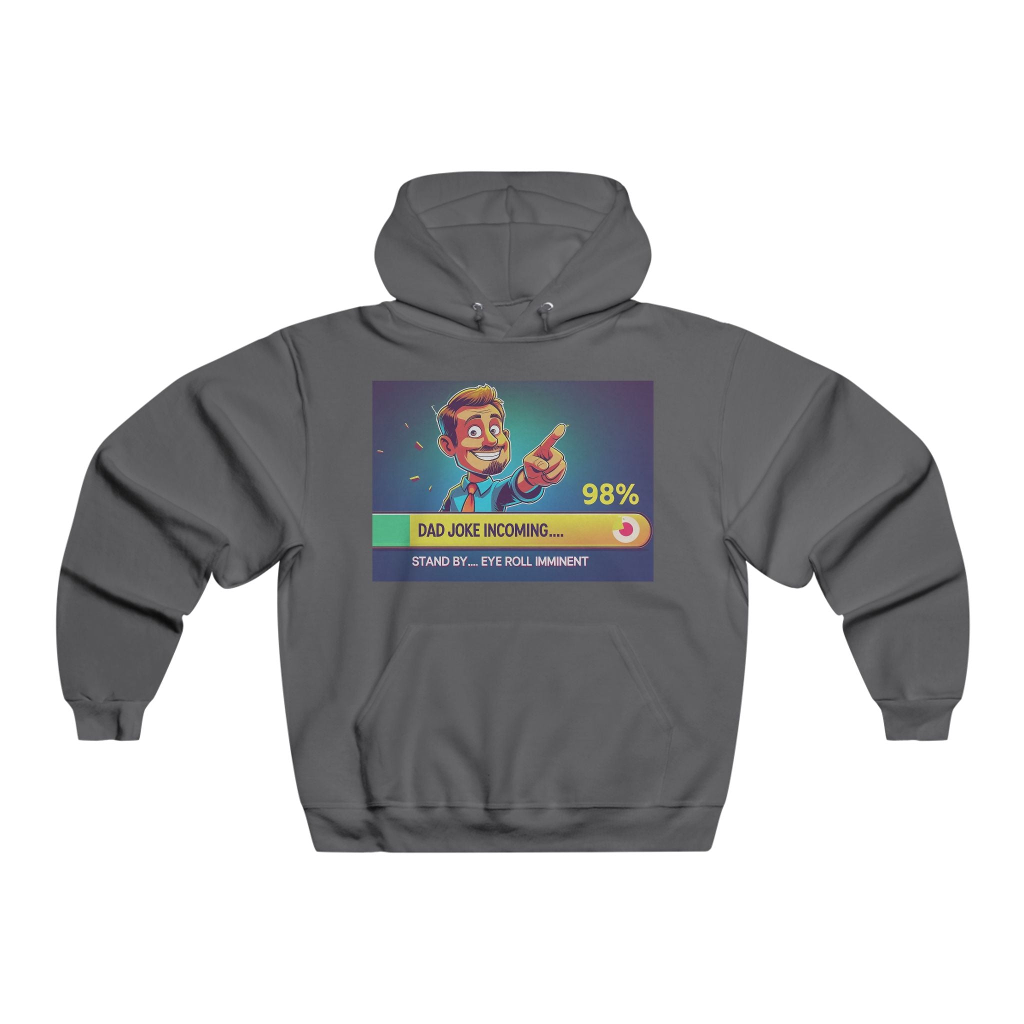 Funny Dad Joke Incoming Retro Gamer Sweatshirt - Perfect for Gaming Sessions, Gifts for Gamers, Casual Wear, Funny Sweatshirt, Unique Hoodie