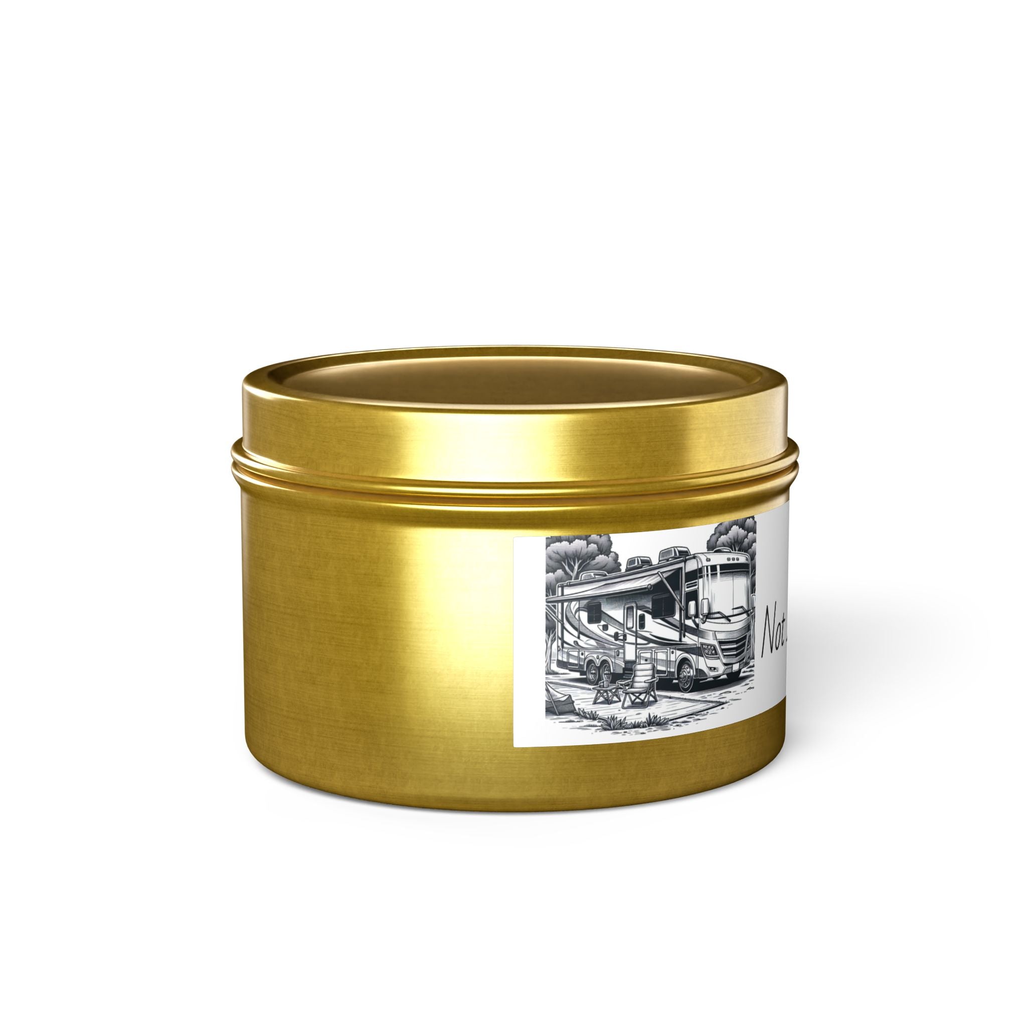 Inspirational Tin Candles - "Not All Who Wonder Are Lost" - Travel Lovers Gift, Home Decor, Aromatic Relaxation, Adventure Decor, Unique