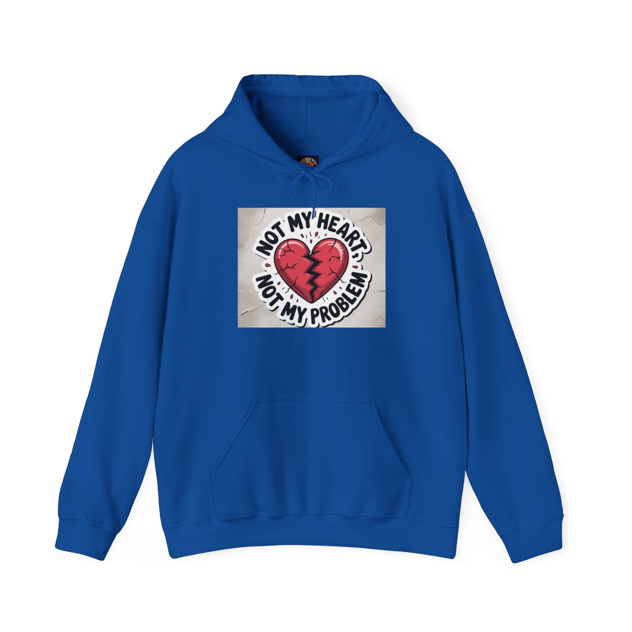 Heartbreak Humor Hoodie, Unisex Hooded Sweatshirt, Funny Gift, Self-Care Apparel, Valentine's Day, Casual Wear, Trendy Fashion