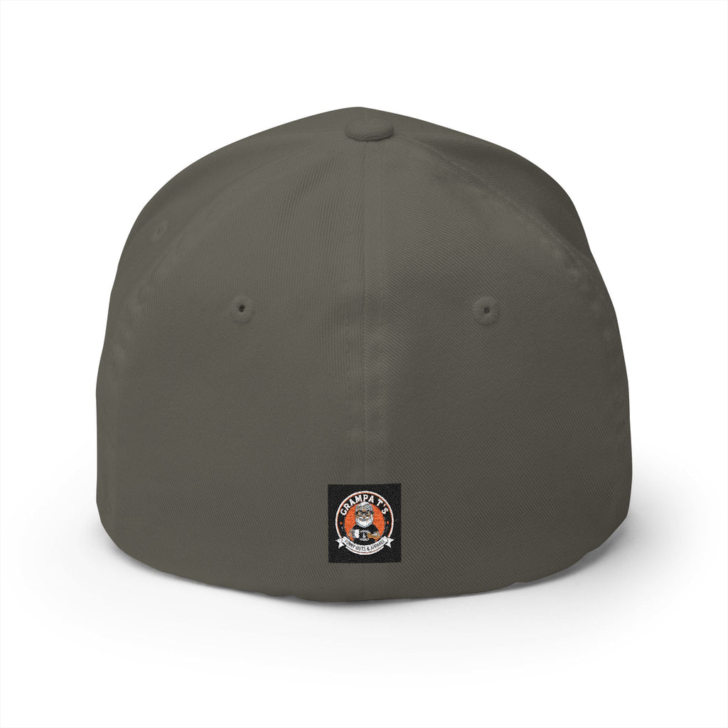 Embroidered Closed-Back Structured Cap - Trendy Apparel for Everyday Wear, Gifts for Him, Casual Style, Summer Accessory, Unique Design