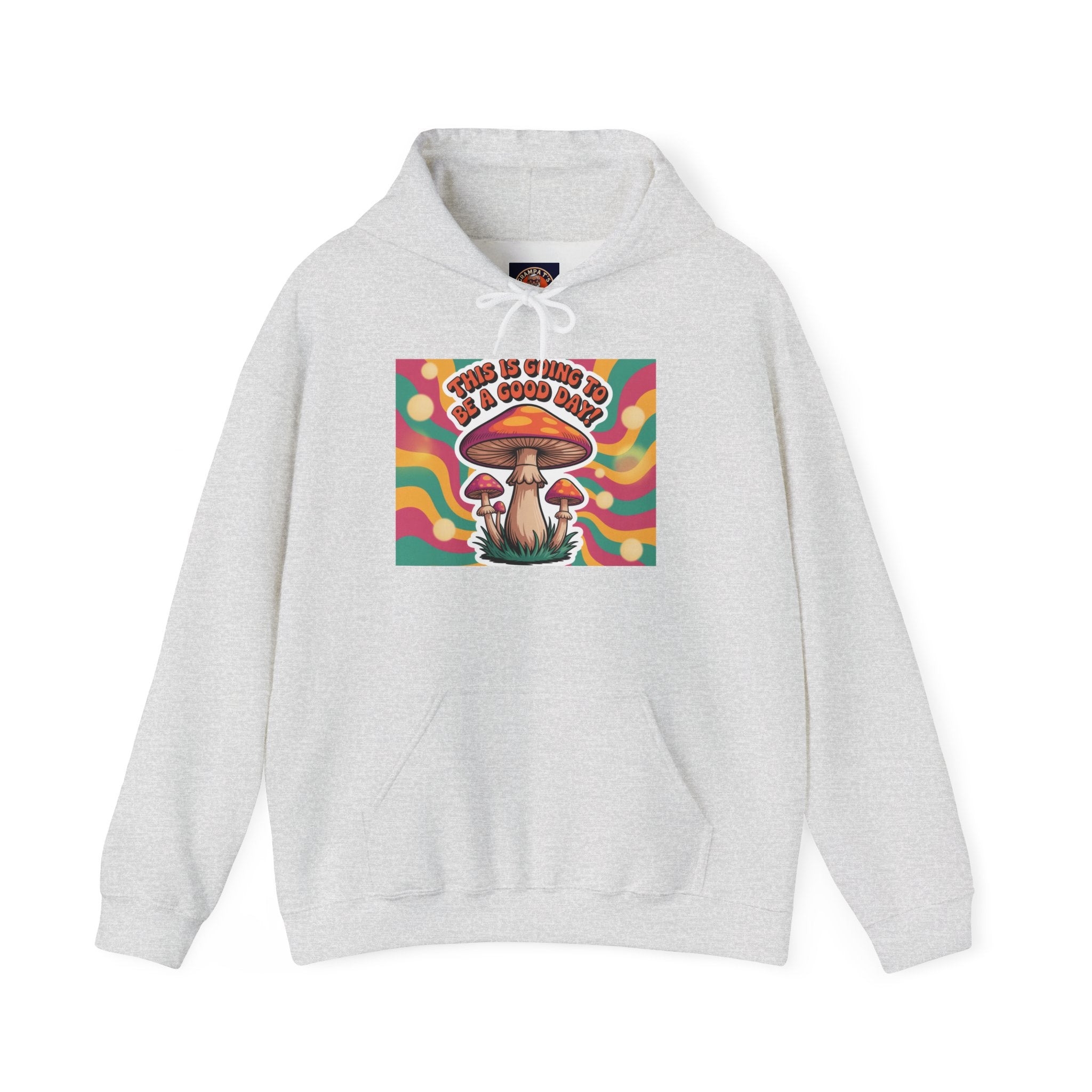Groovy Mushroom Hoodie - Psychedelic Sweatshirt for Festivals, Cozy Gift for Nature Lovers, Unisex Pull-over for Good Vibes