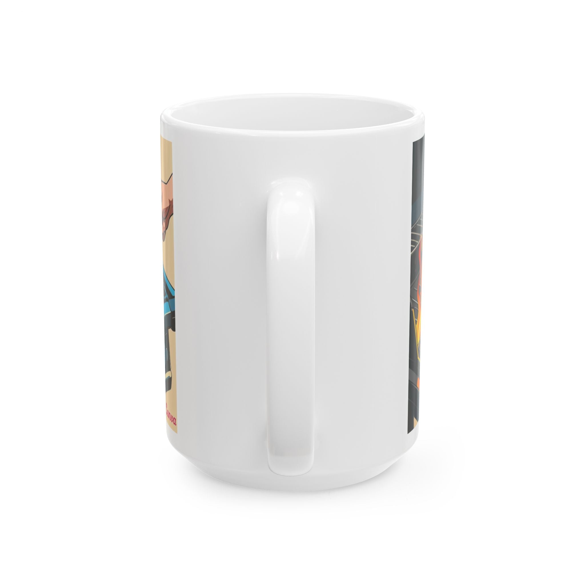 Fun Dad the Grill Master Ceramic Mug - Fun BBQ Coffee Cup for Grill Lovers, Father's Day Gift, Summer BBQ, Fire Up Your Mornings!