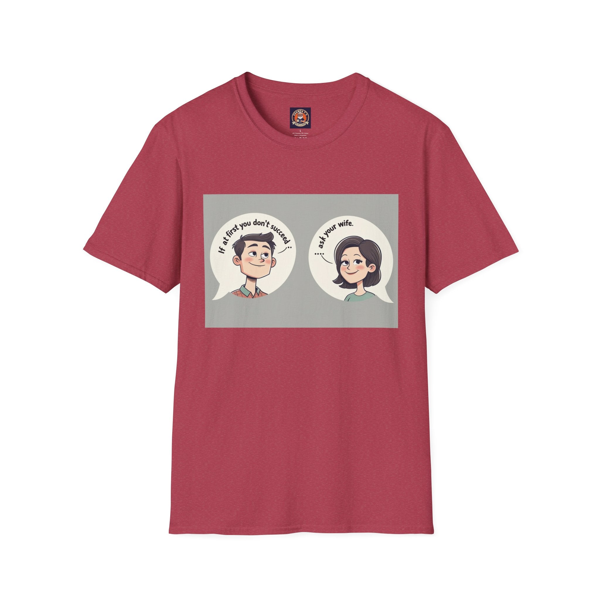 Playful Conversation T-Shirt, Funny Graphic Tee, Unisex Humor Shirt, Casual Wear, Gift for Friends, Quirky Outfit